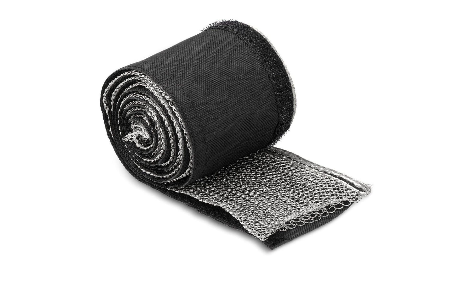 DeLOCK Kabelschlauch – 16 mm × 1,00 m, Kupfer/Polyester, Schwarz, mit Klettverschluss, hitzebeständig, 1er-Pack