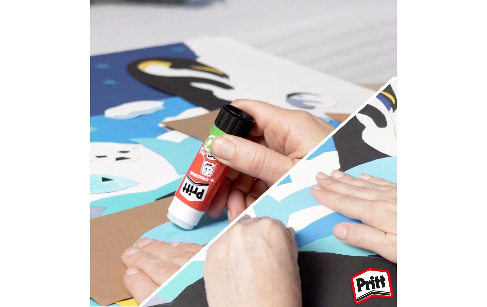 Pritt Klebestift – 10er-Pack à 11 g, für Papier, Karton, Stoff