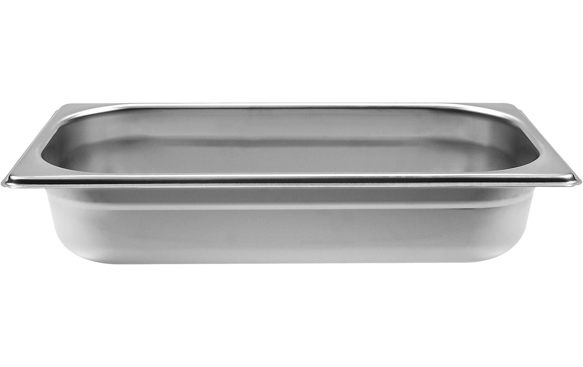 Inox GN-Behälter 1/3, 32,5 × 32,5 × 6,5 cm, Edelstahl