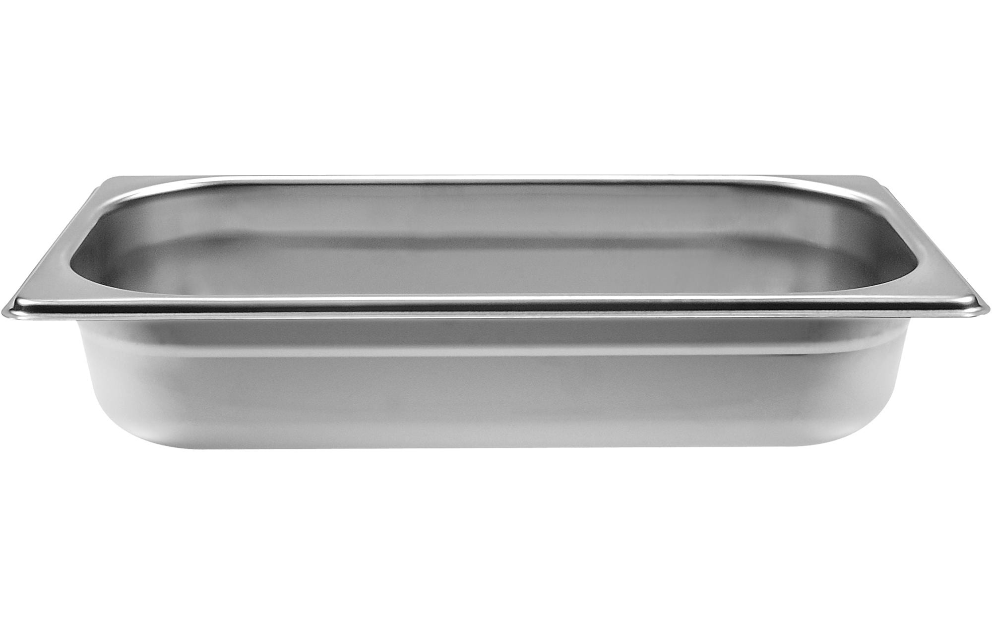 Inox GN-Behälter 1/3, 32,5 × 32,5 × 6,5 cm, Edelstahl