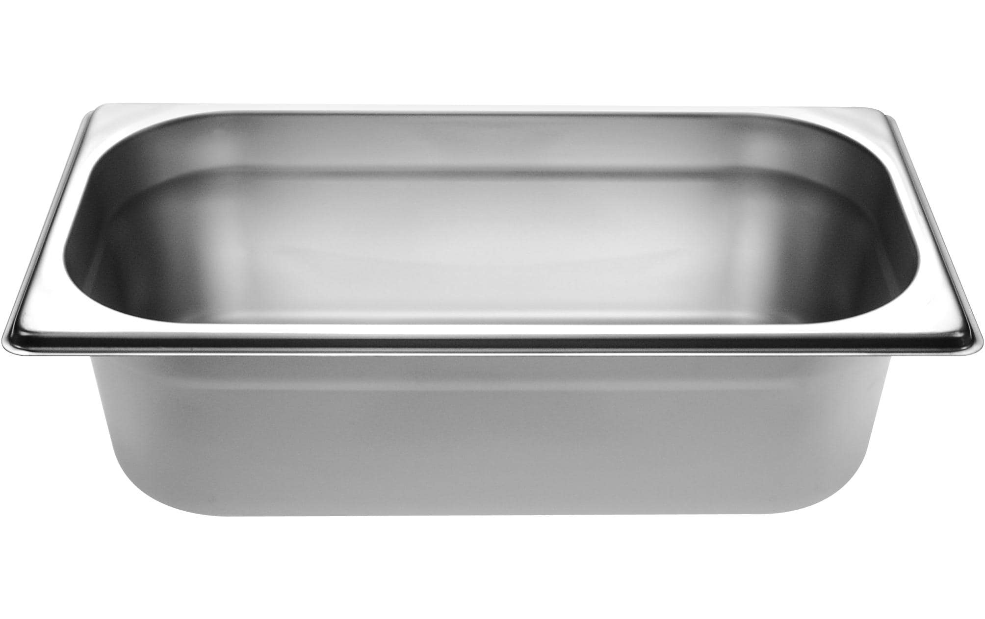 Inox GN-Behälter – GN 1/3, 10 cm tief, Edelstahl