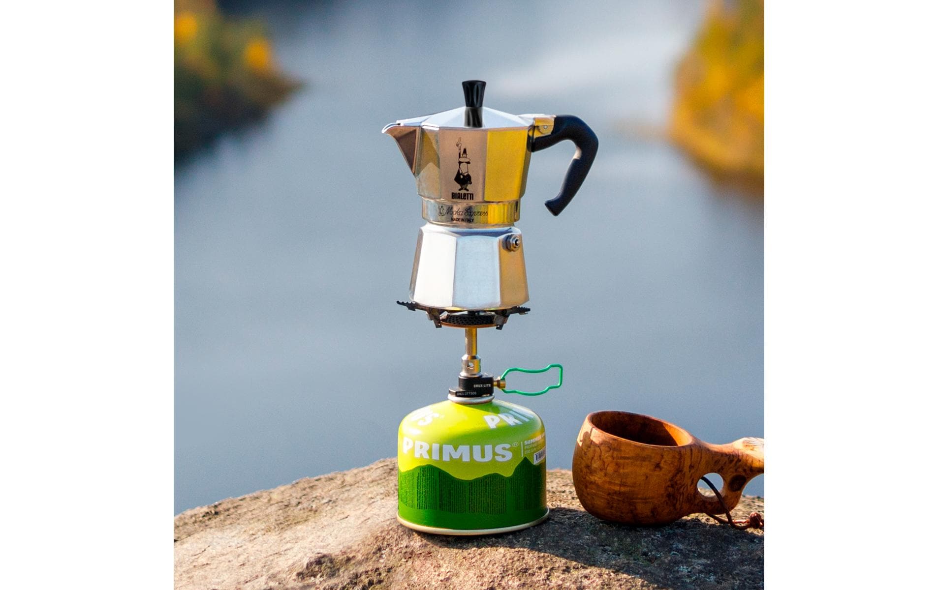 Bialetti Moka Express French Press / Kaffeebereiter – 0,2 l, 3 Tassen, Aluminium