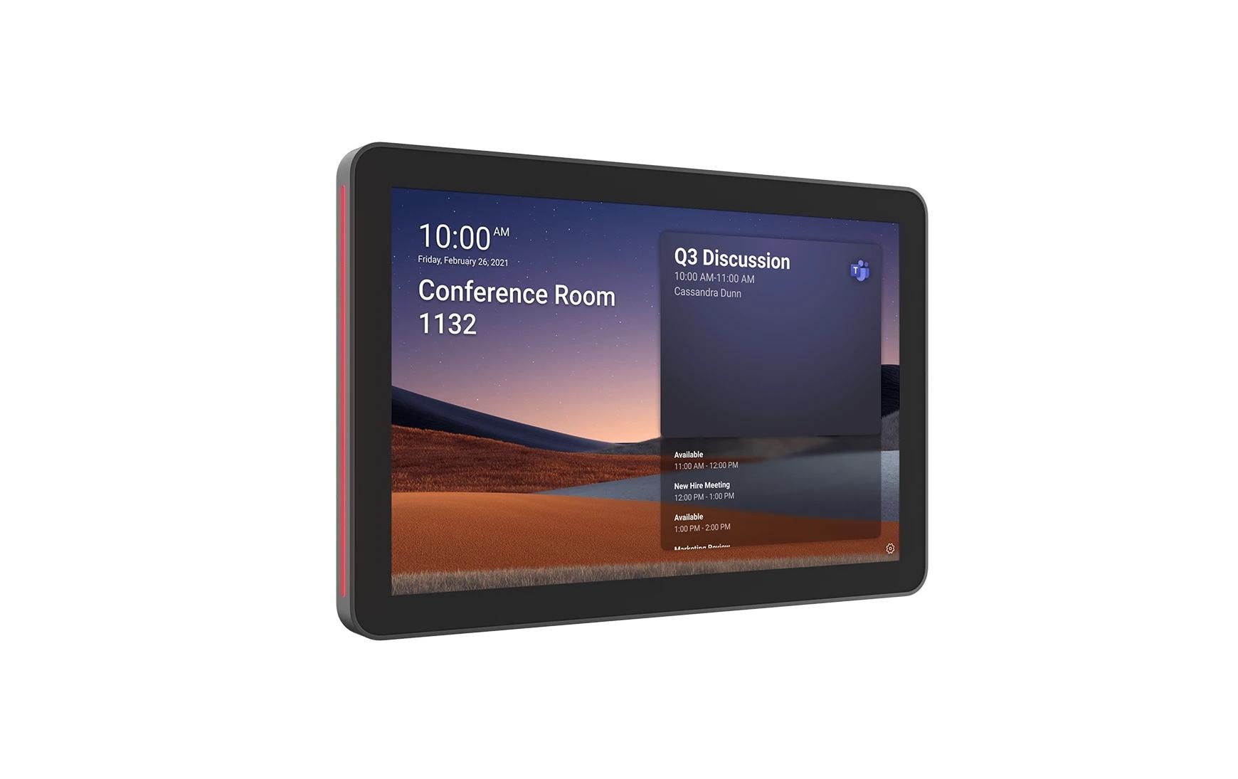 Logitech Tap Scheduler Purpose-Built – Touchpanel – für Zoom