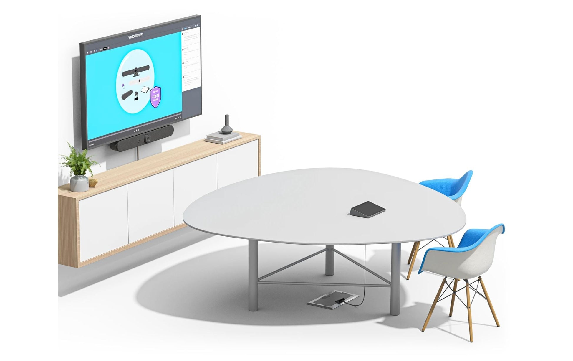 Logitech Tap IP – Touchpanel – Weiss