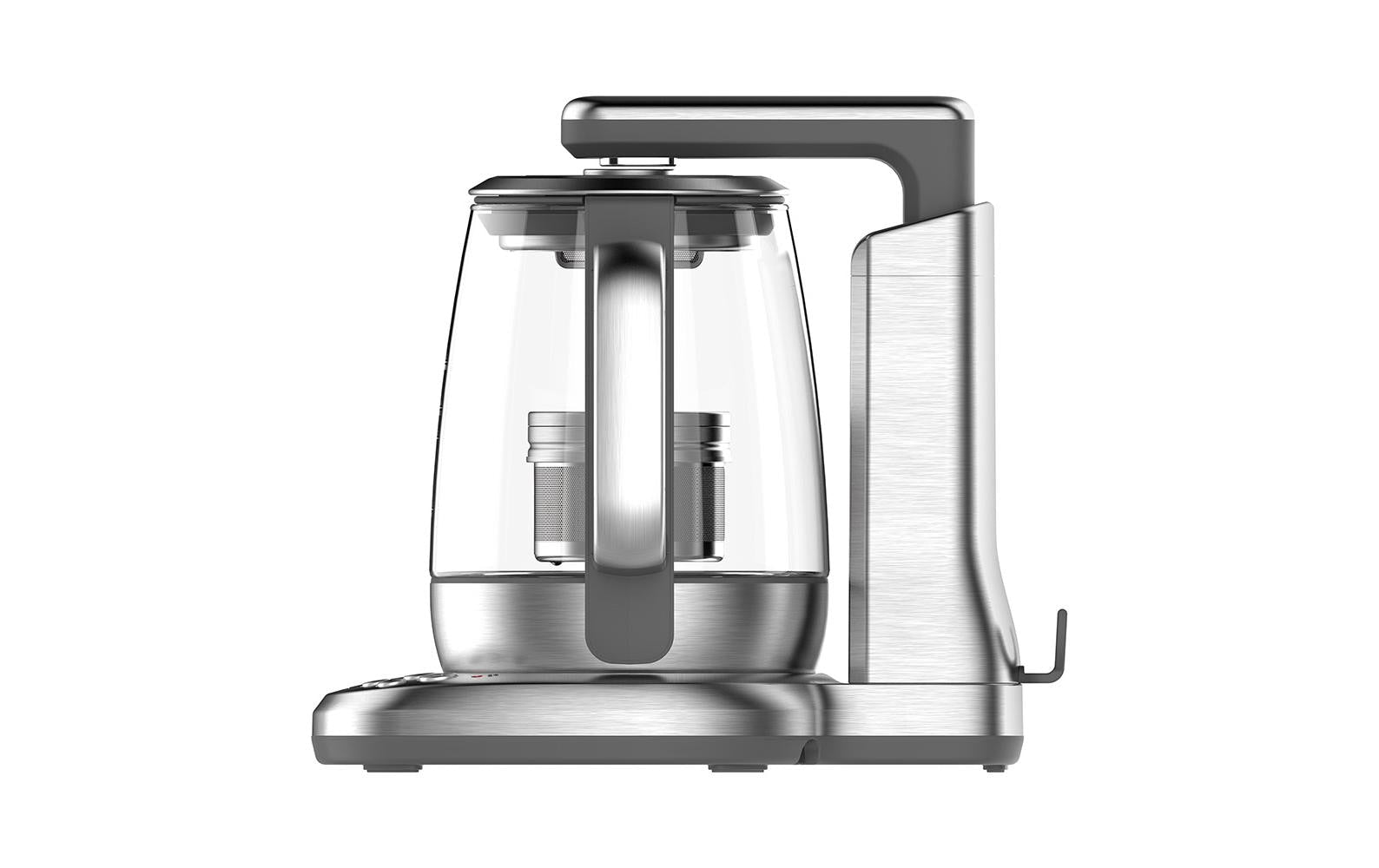 Gastroback Advanced 42440 – Tee- & Wasserkocher, 1,5 l, 2000 W, Glas/Edelstahl, Warmhalten, 360°-Basis