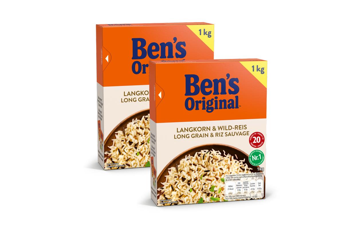 Ben's Original Wildreis-Mix – vegan – 2×1 kg