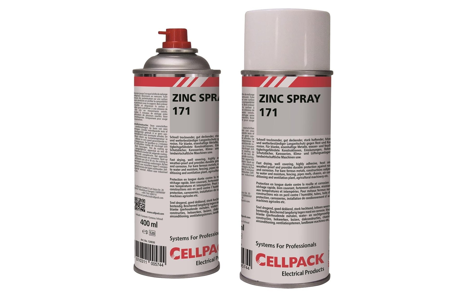 Cellpack Korrosionsschutzspray – für Zink – 400 ml