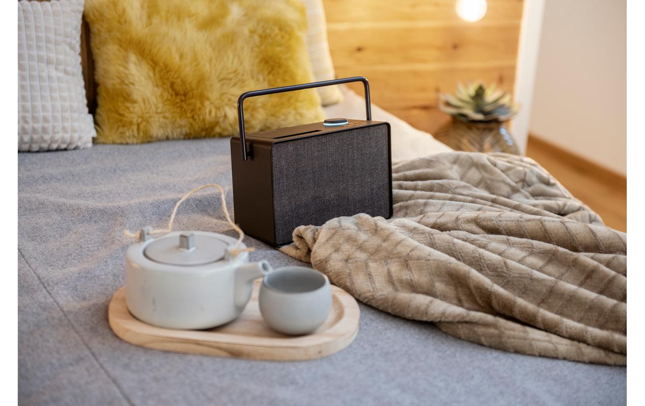 Pure EVOKE Play – DAB-/Internetradio – Portabel – DAB+, Bluetooth – Schwarz