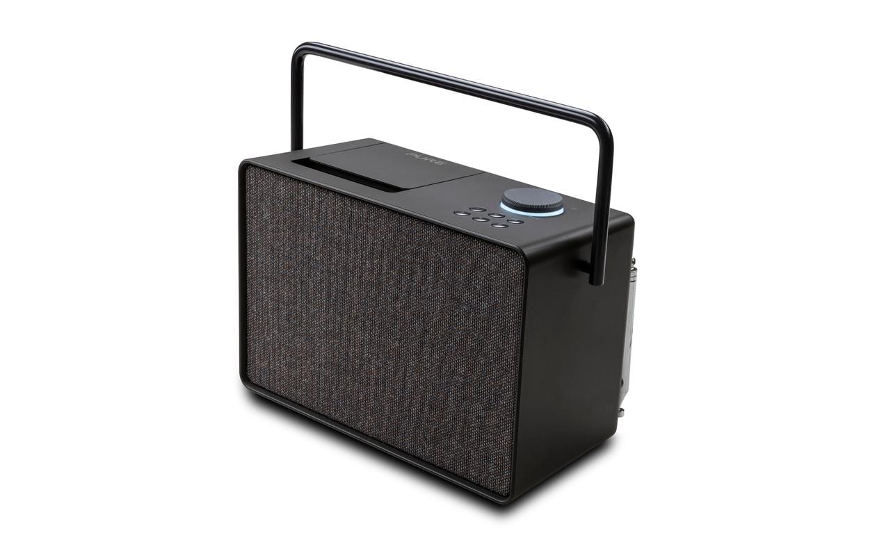 Pure EVOKE Play – DAB-/Internetradio – Portabel – DAB+, Bluetooth – Schwarz