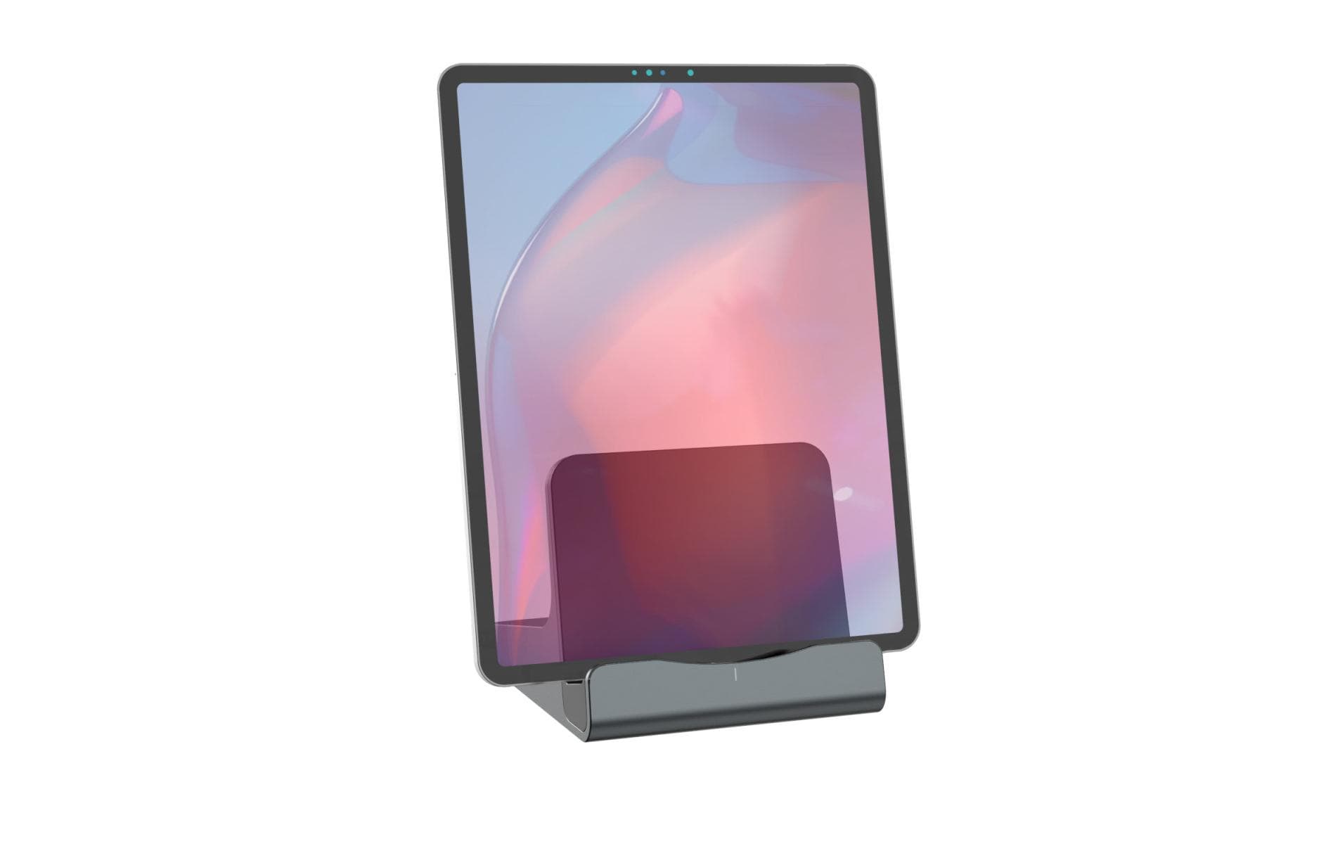 FTM Ladestation Tablet Lightning 20 W – Aluminium, für Apple – Grau