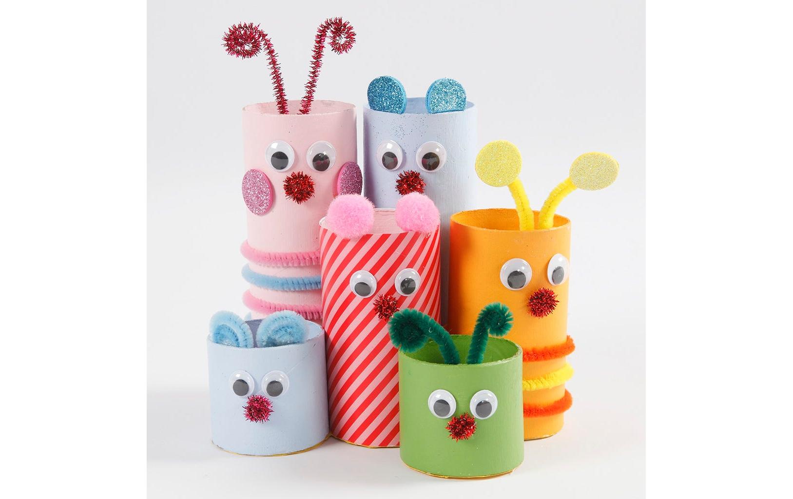Creativ Company Papprollen, Karton, Rund, Ø 5 cm × 4,7 cm, 60 Stk., Art. 233321