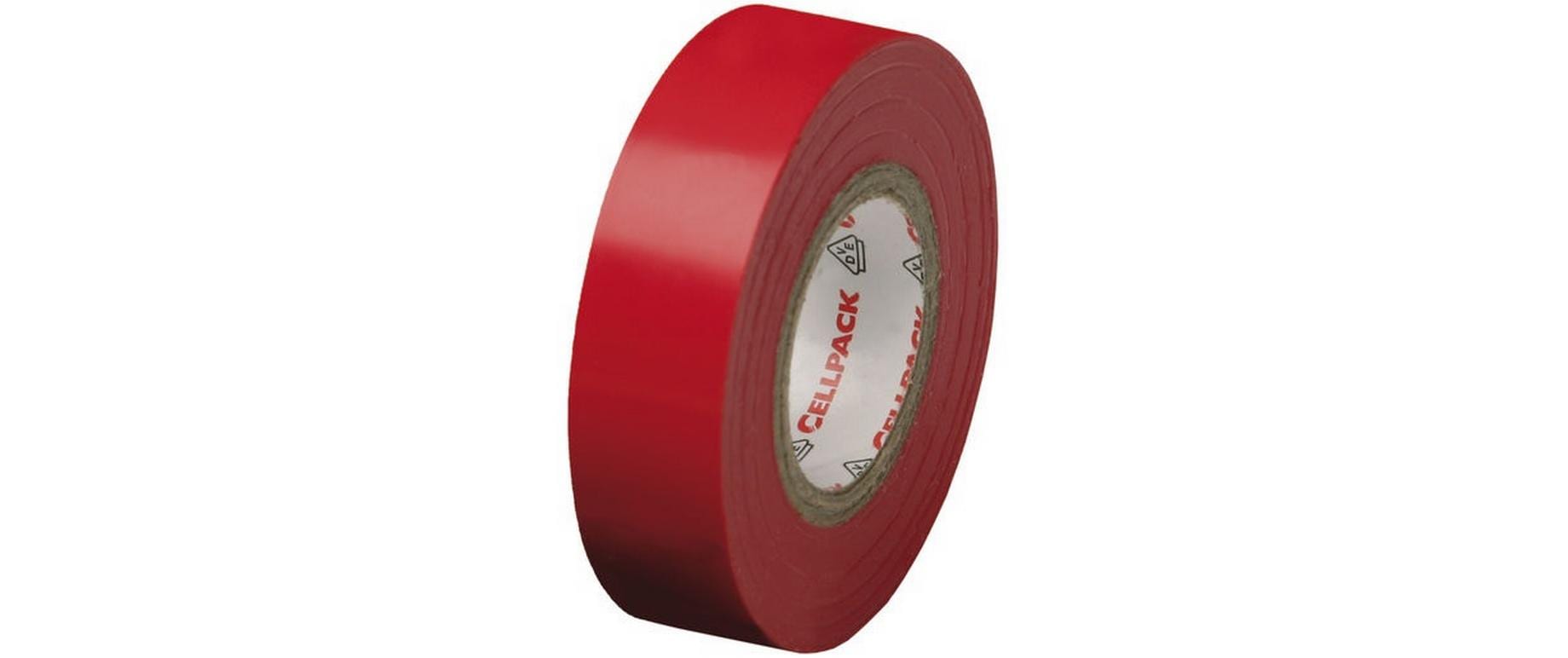 Cellpack PVC Isolierband, 15 mm × 10 m – rot