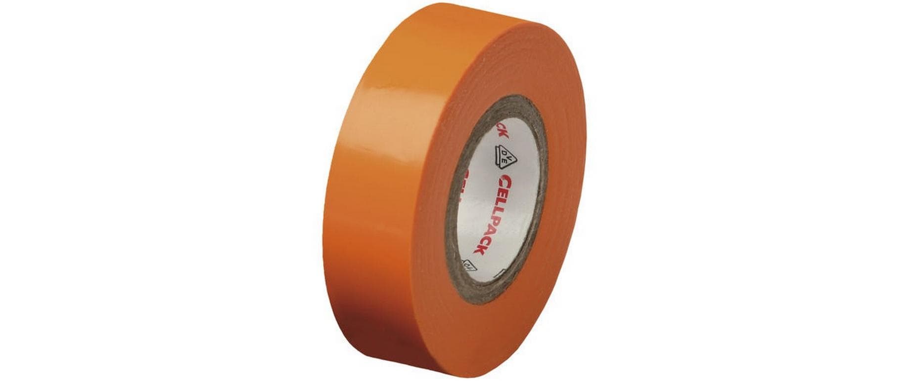 Cellpack ag Isolierband, 15 mm × 10 m, PVC – Orange