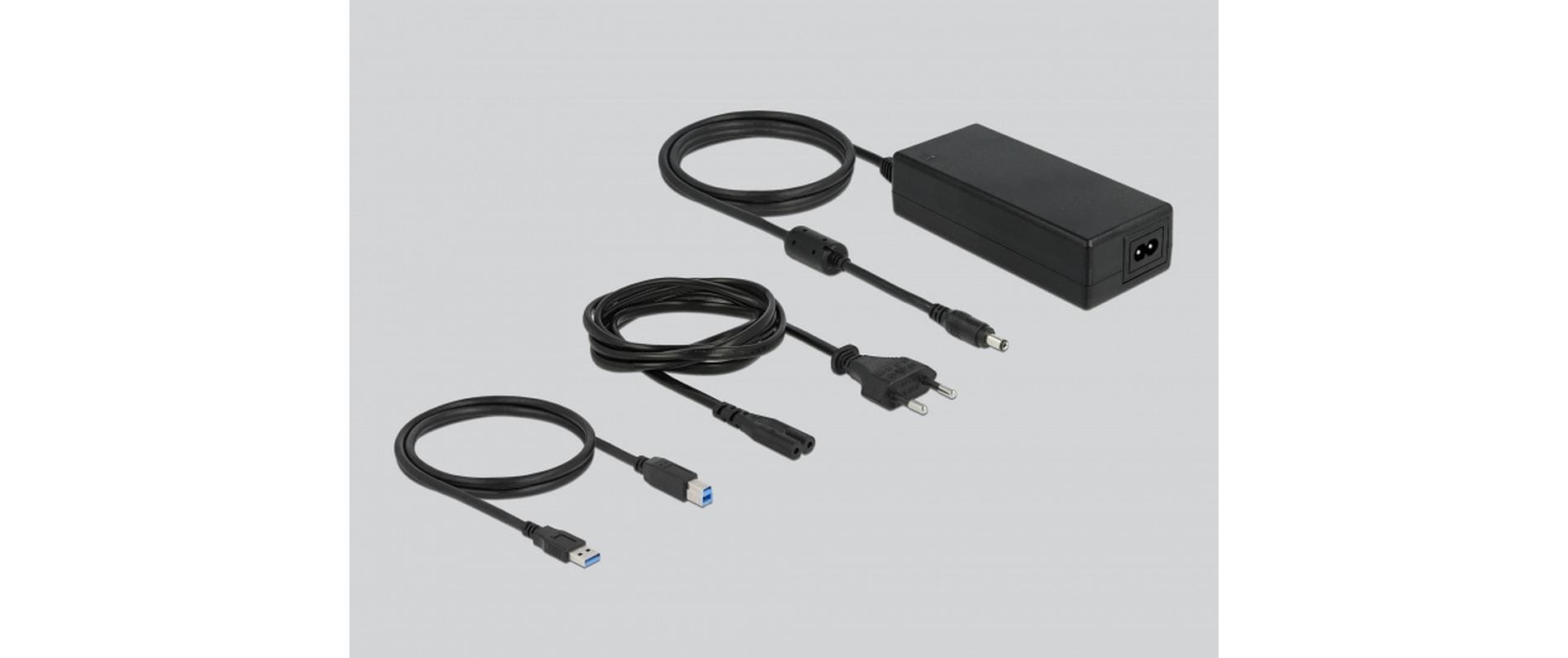 DeLOCK USB-Hub – USB-B, 16× USB-A, für Windows/Mac/ChromeOS