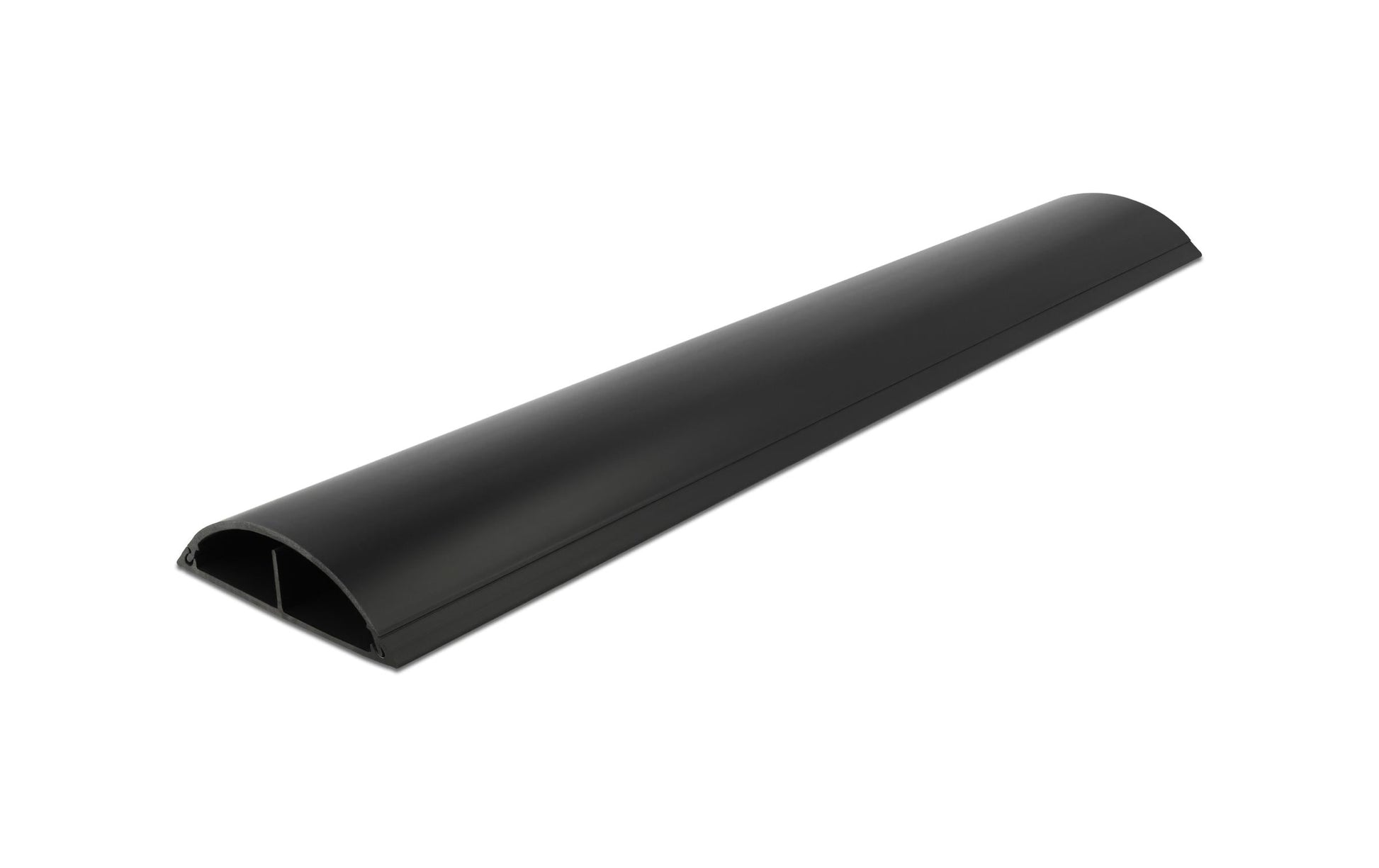 DeLOCK Wandkanal – 89 × 21 mm – 1 m – PVC – Schwarz, selbstklebend