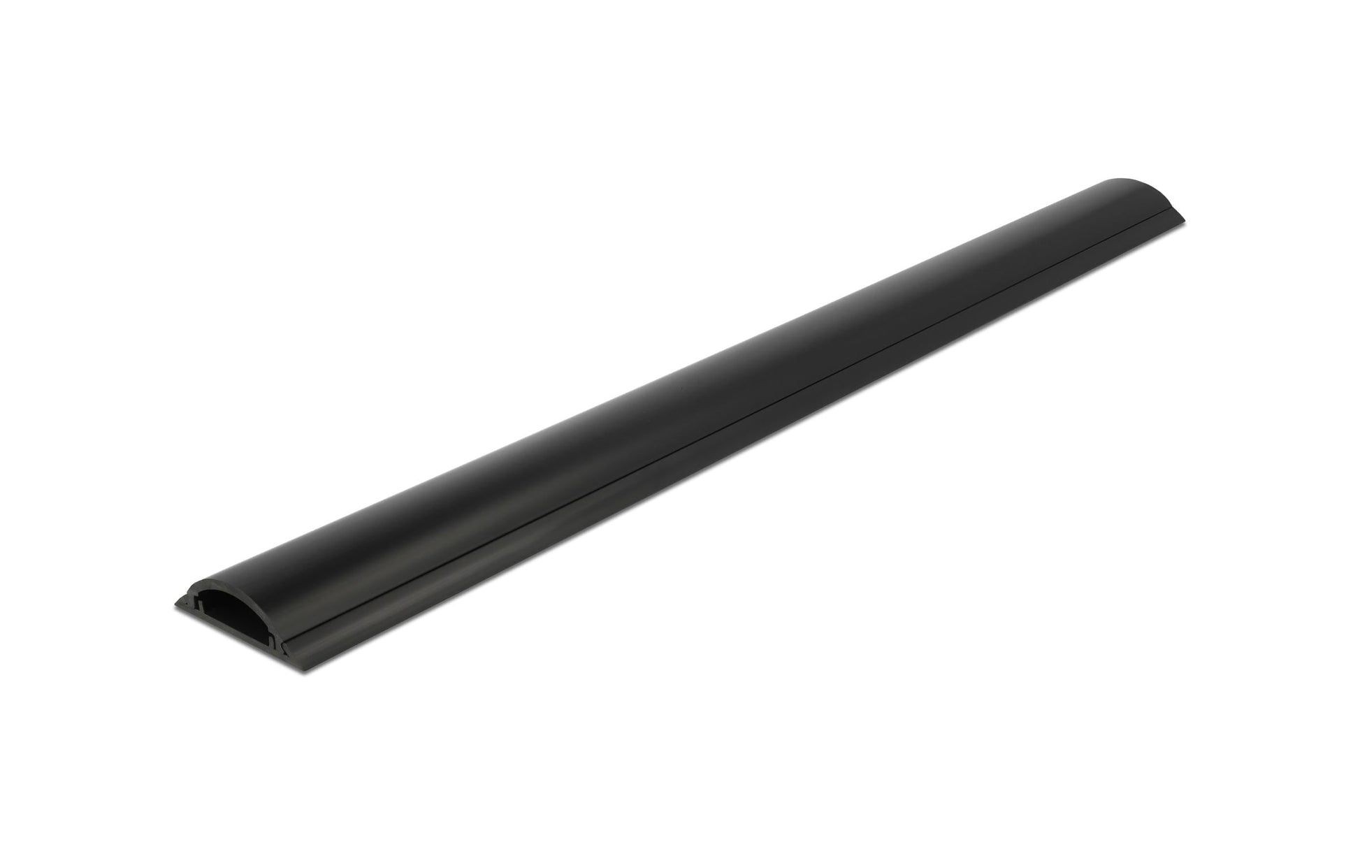 DeLOCK Wandkanal – 50 × 12 mm – 1 m – PVC – Schwarz, selbstklebend, 1 Stk.