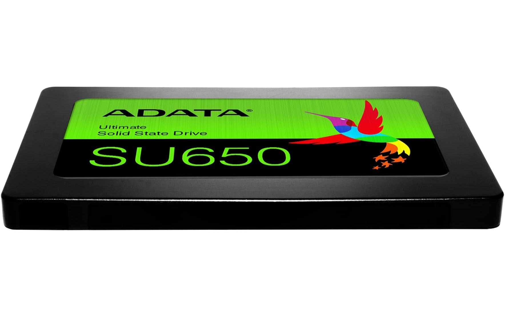 ADATA SU650 – 960 GB 2,5" SATA SSD – 520 MB/s Lesen, 450 MB/s Schreiben – für PC/Laptop