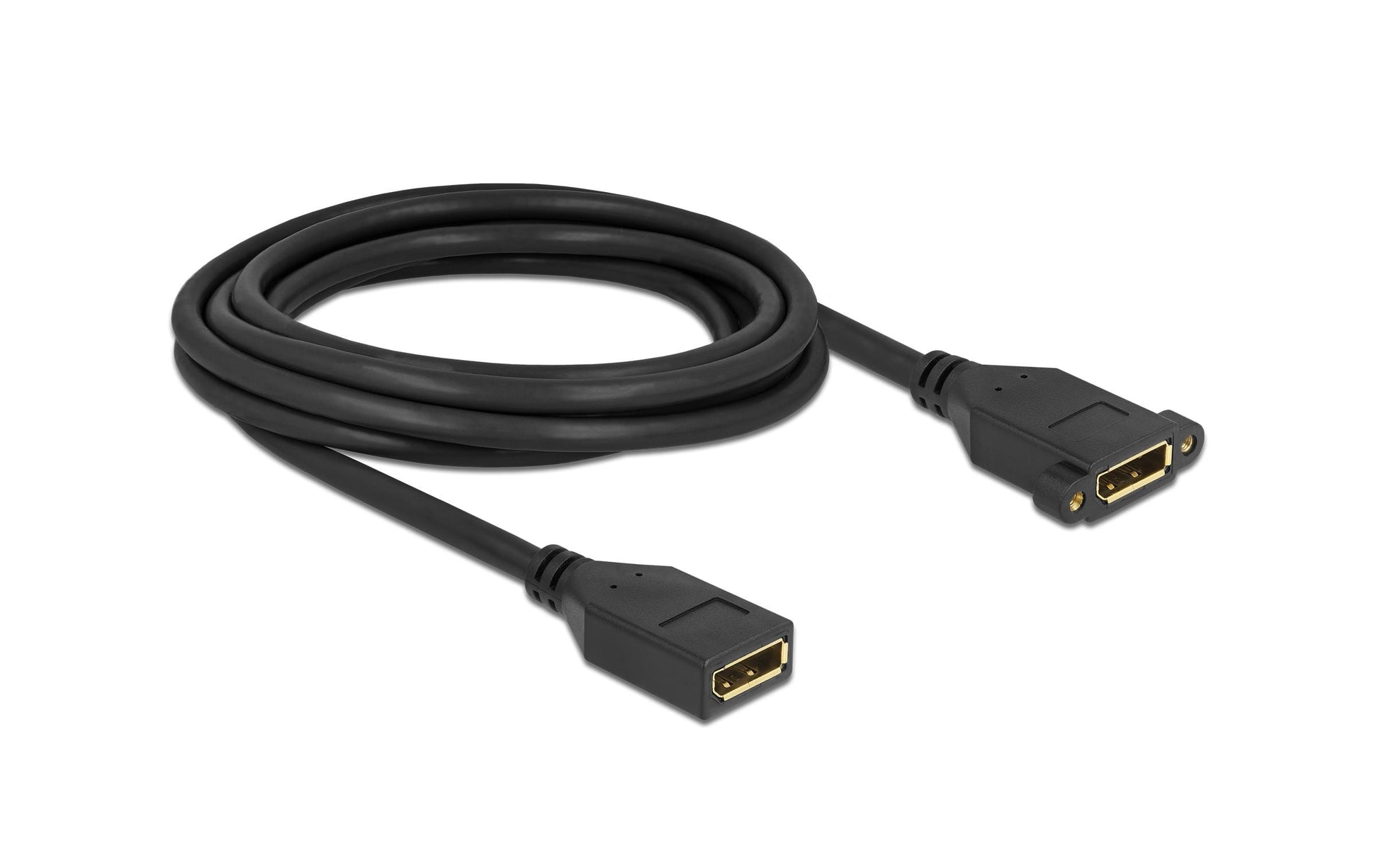 DeLOCK DisplayPort Verlängerung DP 1.2 4K 60 Hz – 3 m – verriegelbar