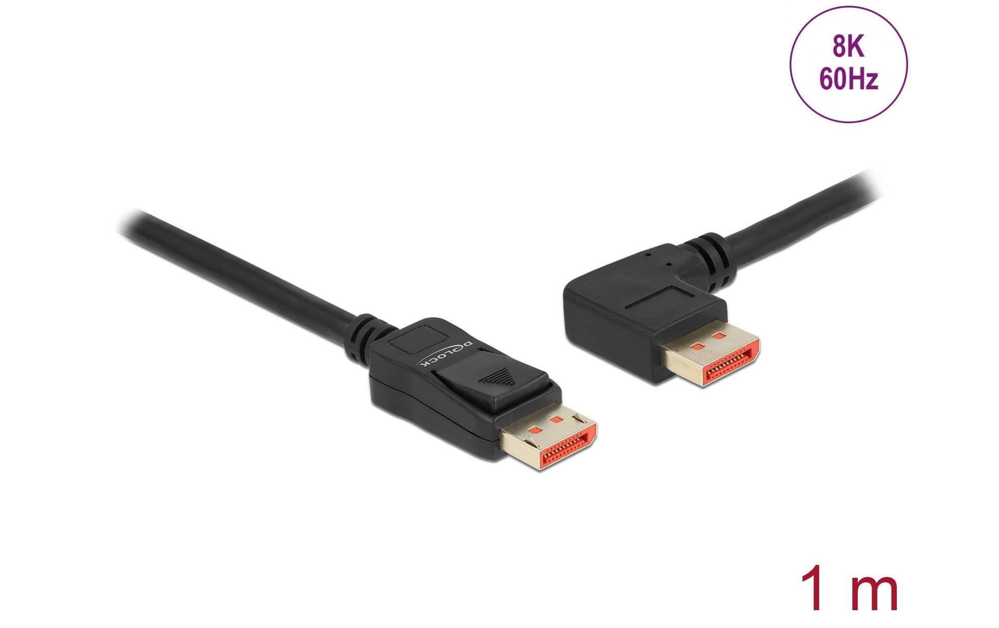 DeLOCK DisplayPort Kabel DP 1.4 8K 60 Hz – 1 m