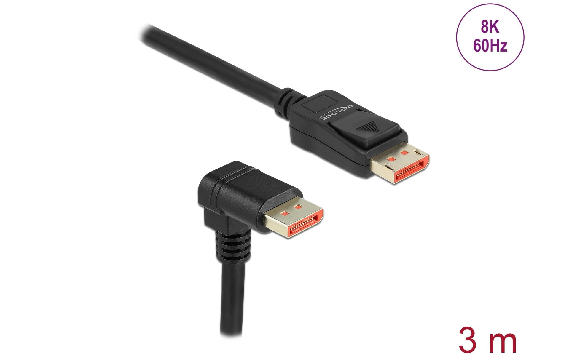 DeLOCK DisplayPort Kabel DP 1.4 8K 60 Hz – 3 m