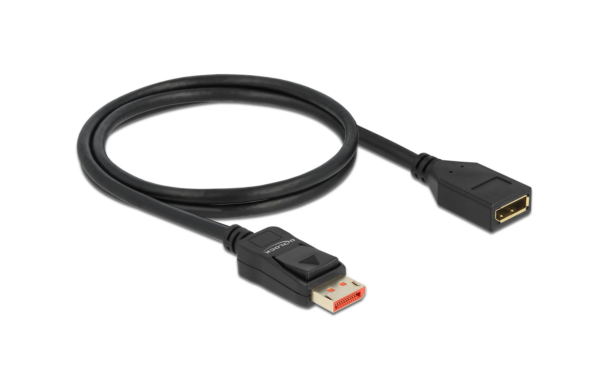 DeLOCK DisplayPort Verlängerung DP 1.4 – 8K 60 Hz – 1 m