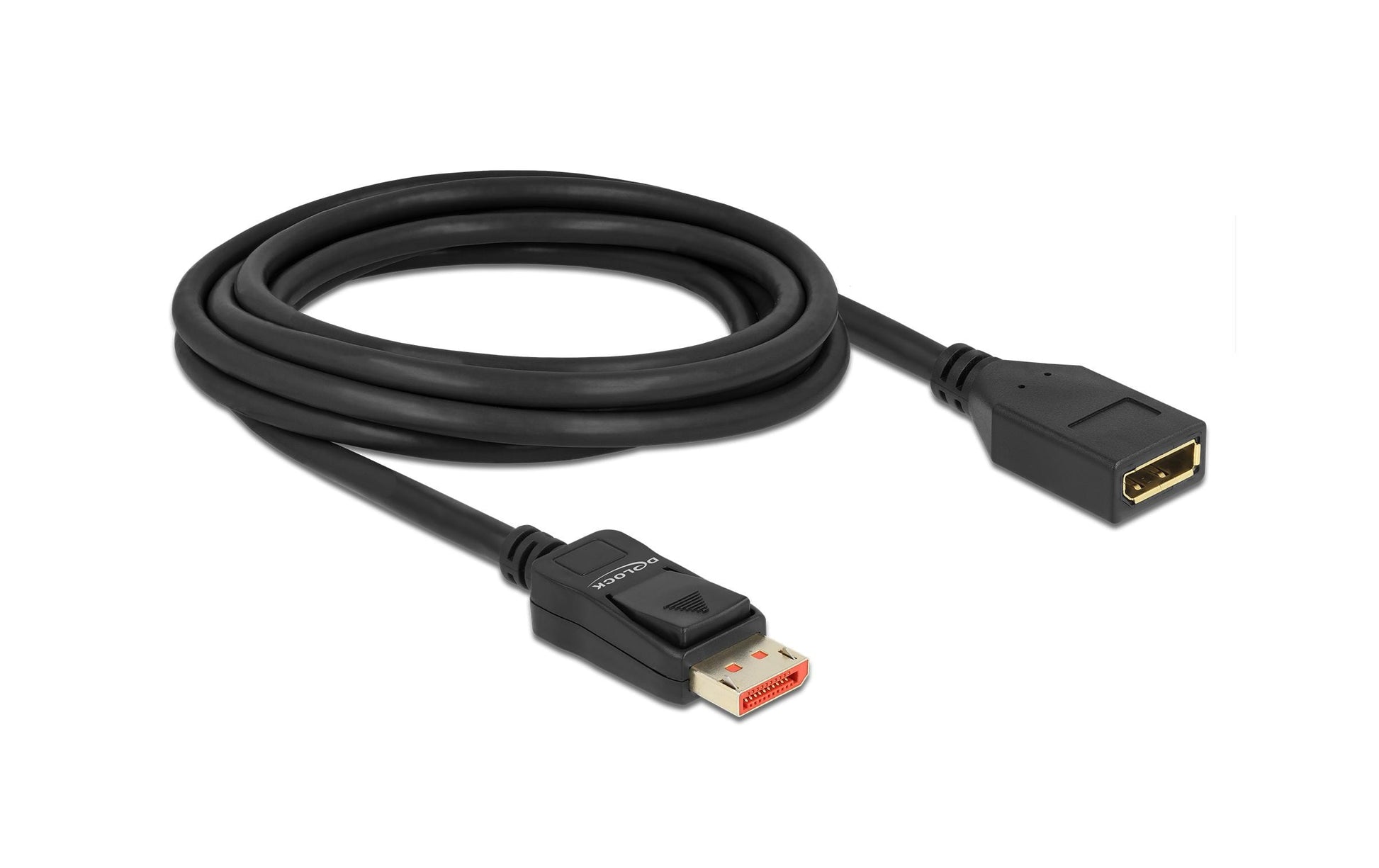 DeLOCK DisplayPort Verlängerung DP 1.4 8K 60 Hz – 3 m