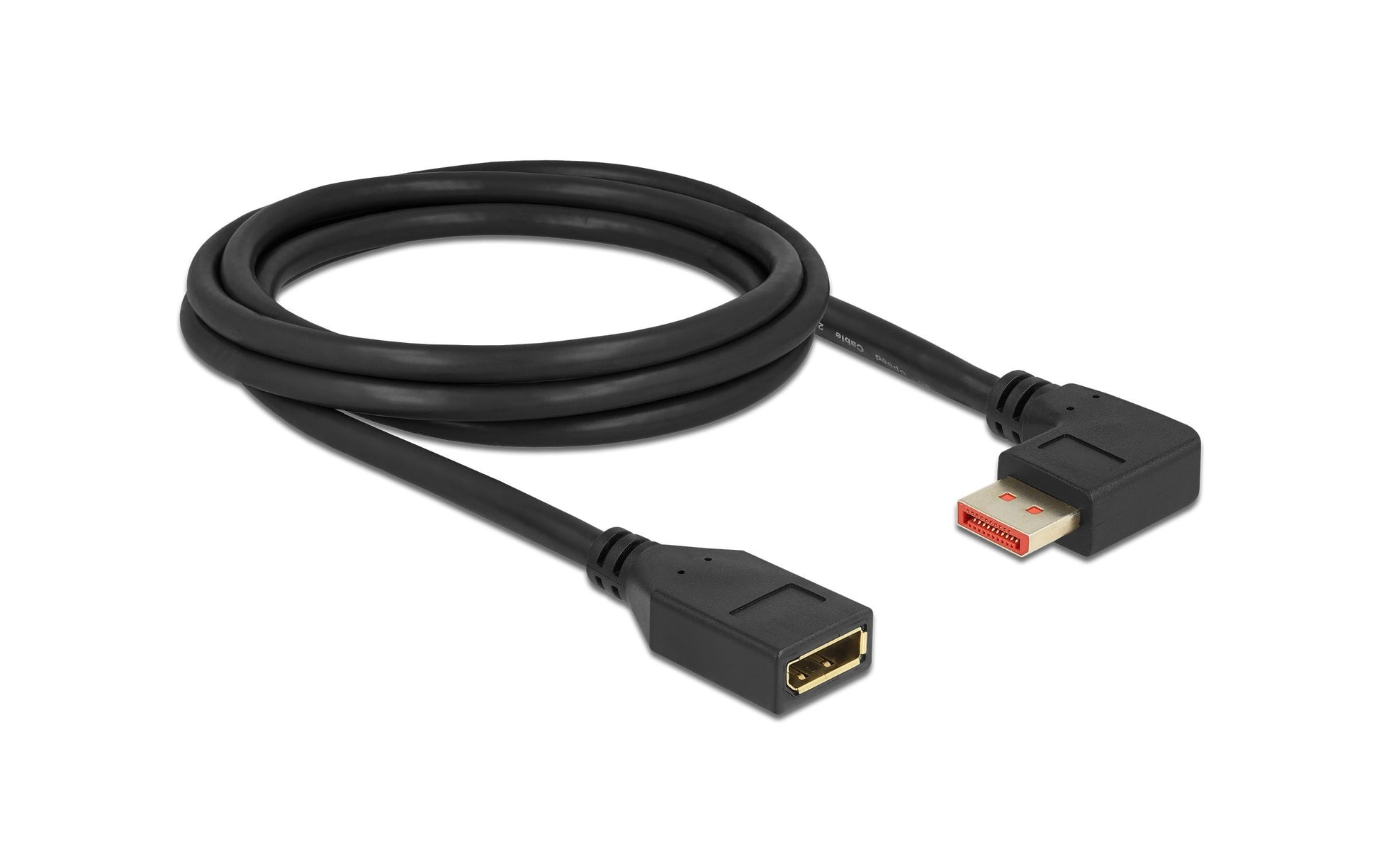 DeLOCK DisplayPort-DisplayPort Verlängerungskabel – 2 m, schwarz