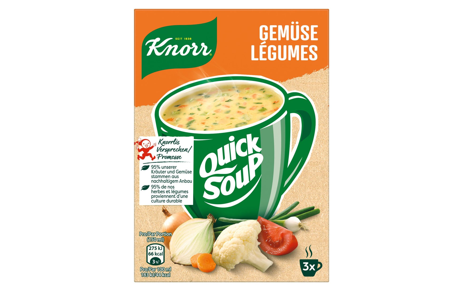 Knorr Gemüsesuppe – 44 g