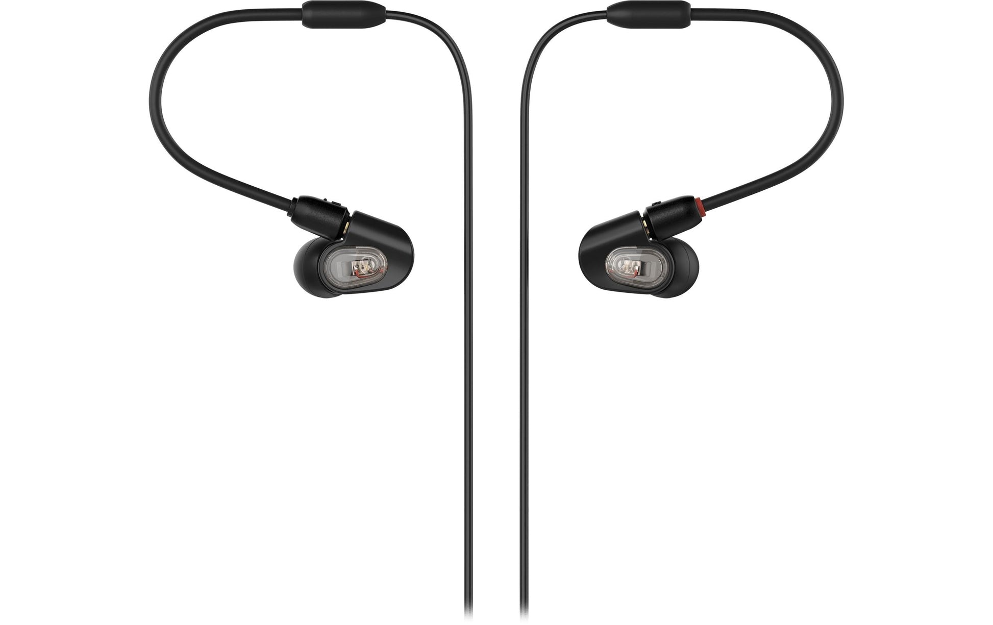 Audio-Technica ATH-E50 – In-Ear Kopfhörer – 3,5 mm Klinke, abnehmbares Kabel – Schwarz