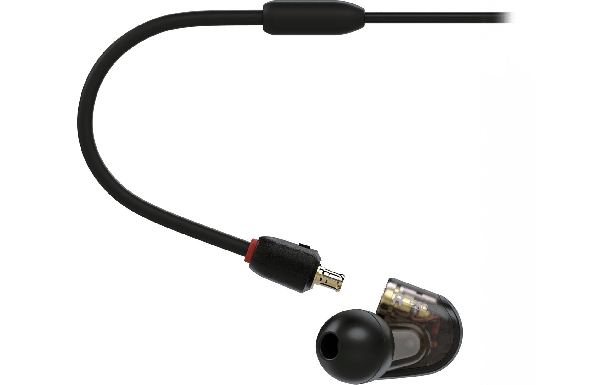Audio-Technica ATH-E50 – In-Ear Kopfhörer – 3,5 mm Klinke, abnehmbares Kabel – Schwarz