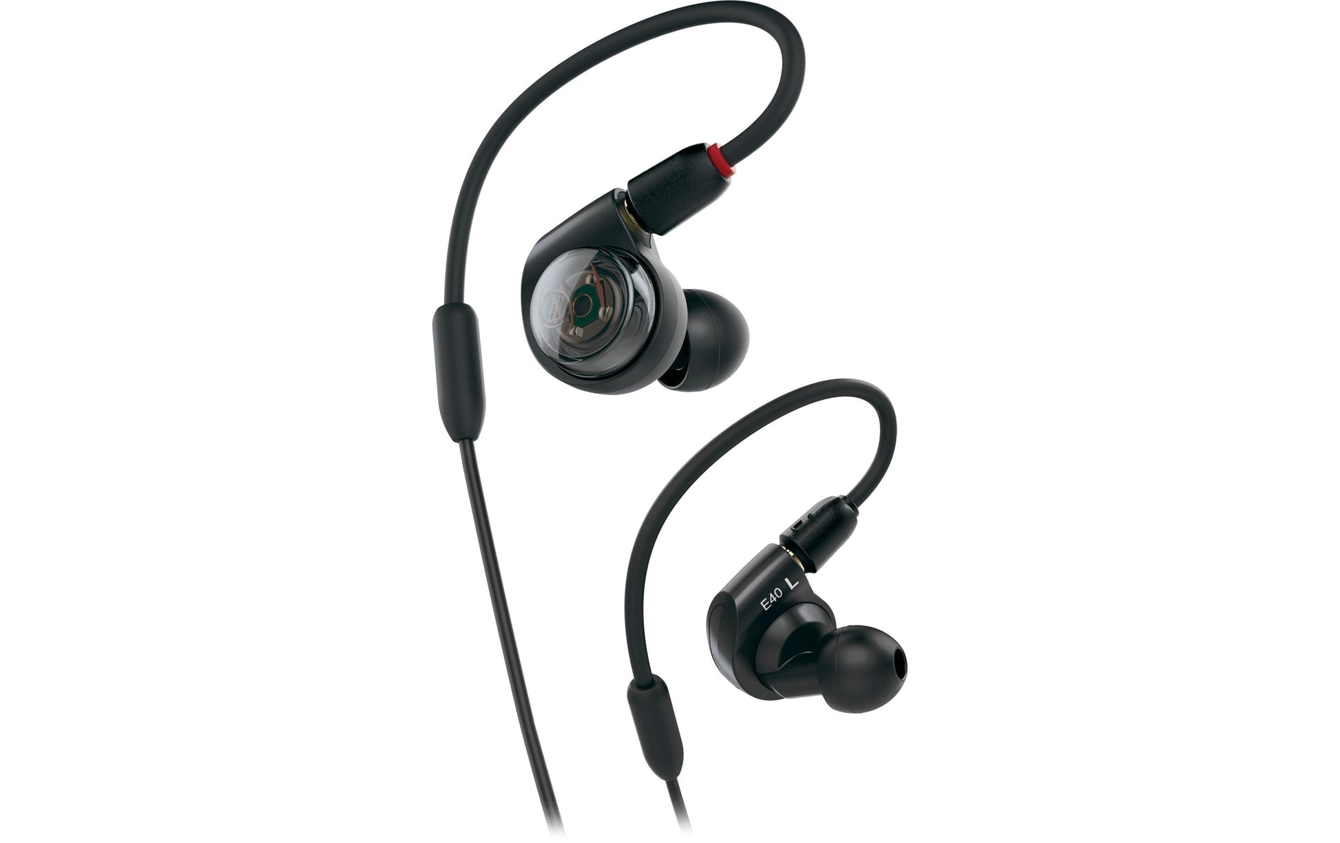Audio-Technica ATH-E40 – In-Ear Kopfhörer – kabelgebunden, 1,6 m – schwarz