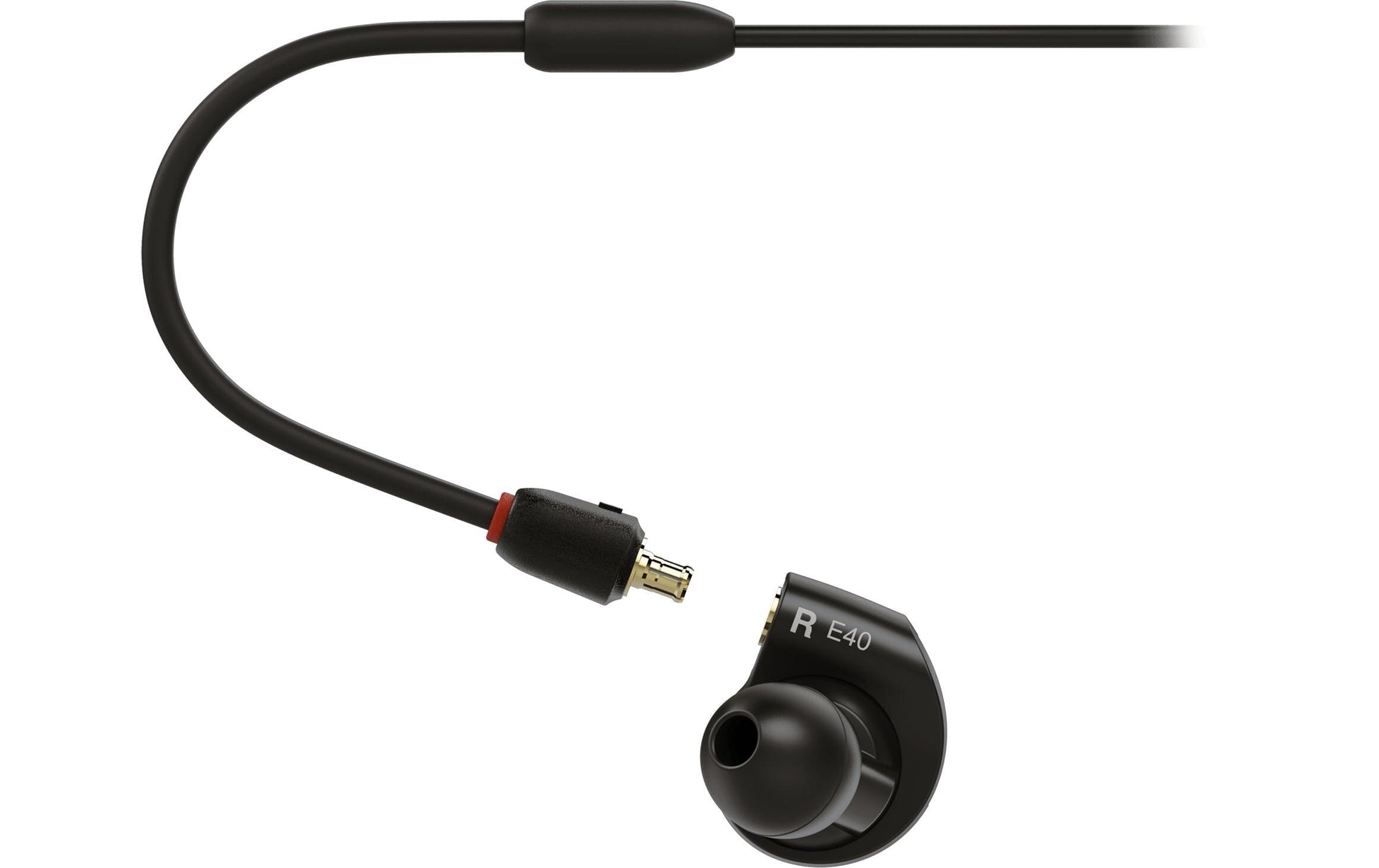 Audio-Technica ATH-E40 – In-Ear Kopfhörer – kabelgebunden, 1,6 m – schwarz