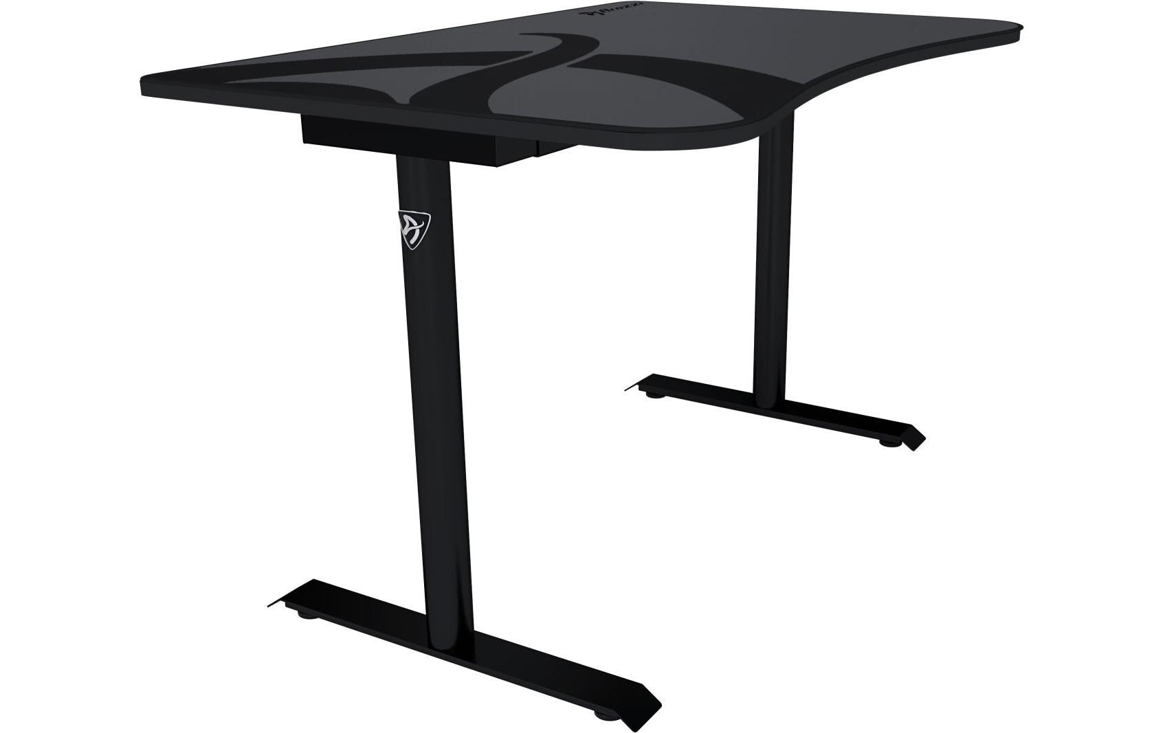 Arozzi Arena Fratello – Rollbarer Computertisch, bis 65 kg, grau