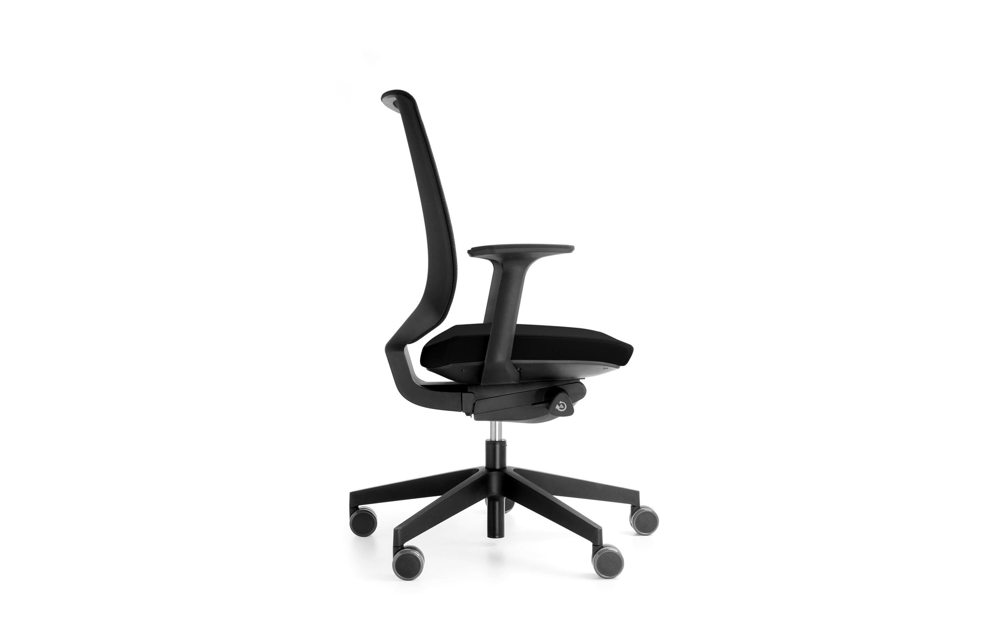 Profim Bürostuhl LightUp 250S – 48×53×111 cm, 120 kg, schwarz