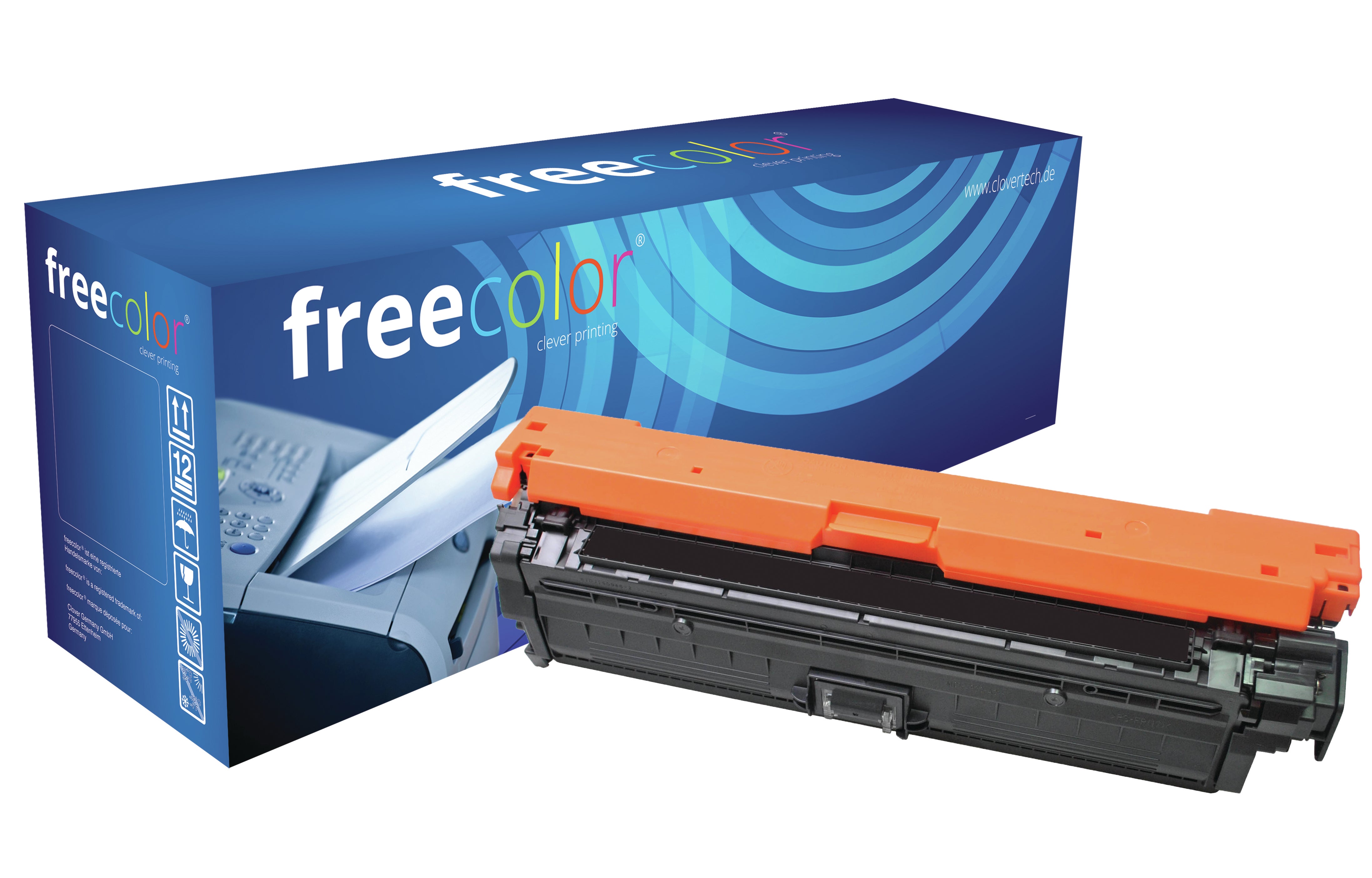 Freecolor Free Color – Toner CE270 – Schwarz, 13500 Seiten – für HP Color LaserJet Enterprise CP 5525/CP 5525 XH/M750