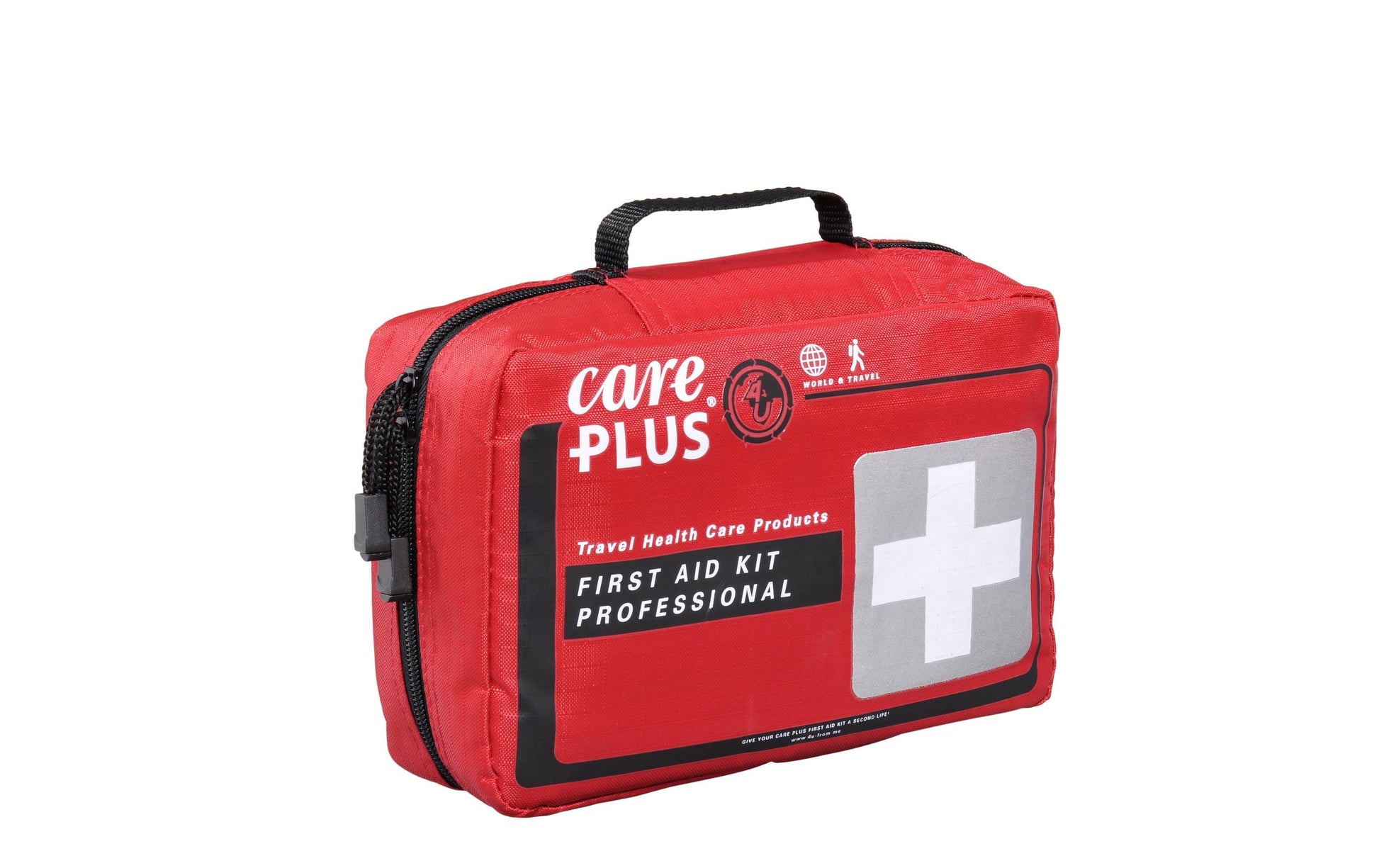 Care Plus Erste-Hilfe-Set Professional – für Reisen – Rot – 85 × 145 × 220 mm