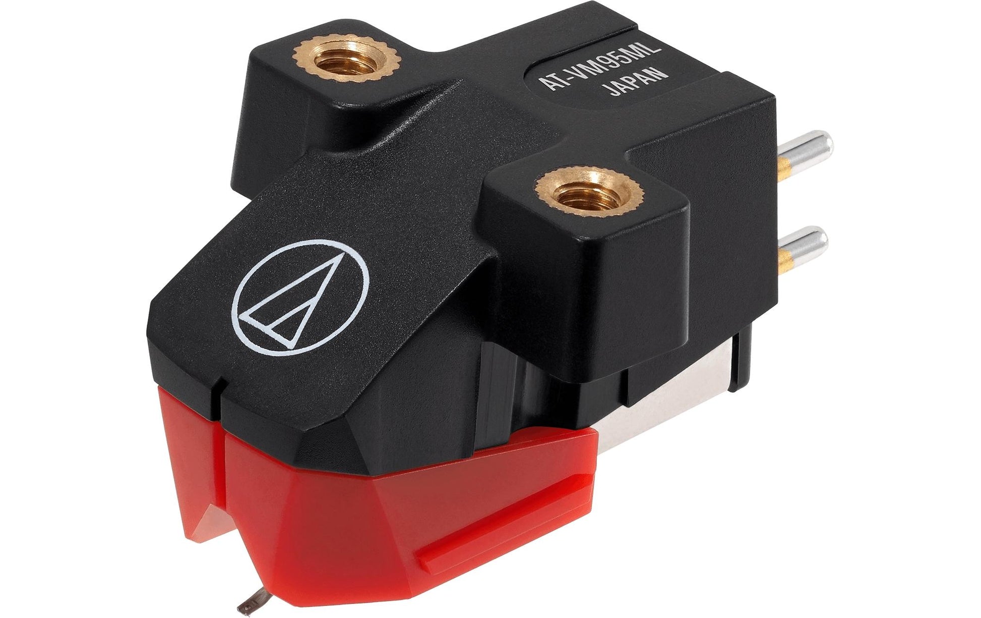 Audio-Technica AT-VM95ML/H – Tonabnehmerkopf, inkl. AT-HS6 Headshell, Silber