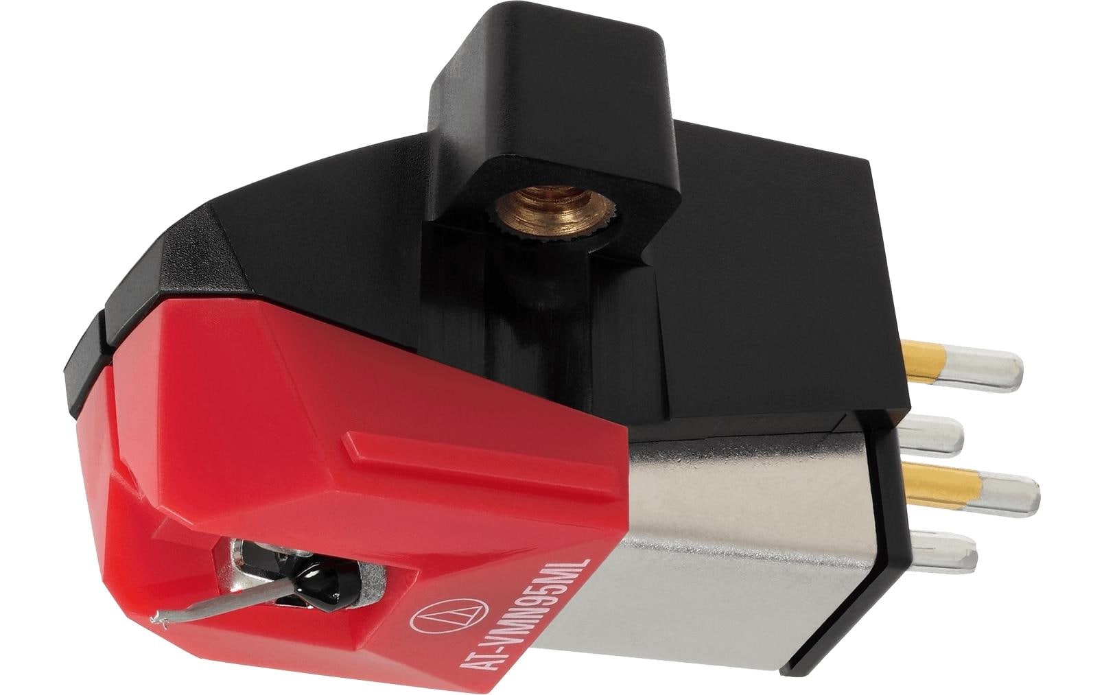 Audio-Technica AT-VM95ML – Stiftkassette (MicroLinear), Silber, für AT-VMN95