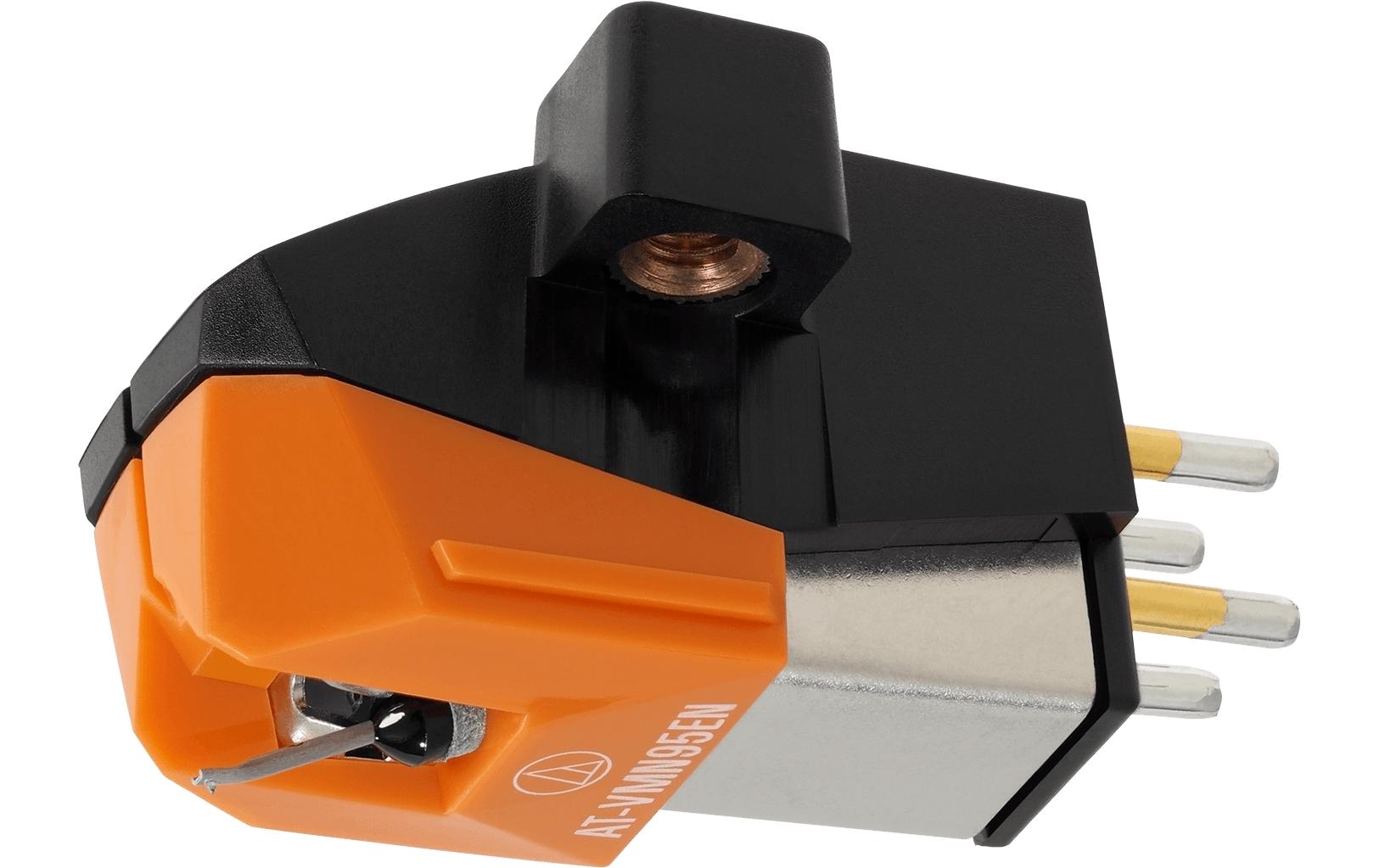 Audio-Technica AT-VM95EN – Stiftkassette, Ausgangsspannung 3,5 mV, Orange