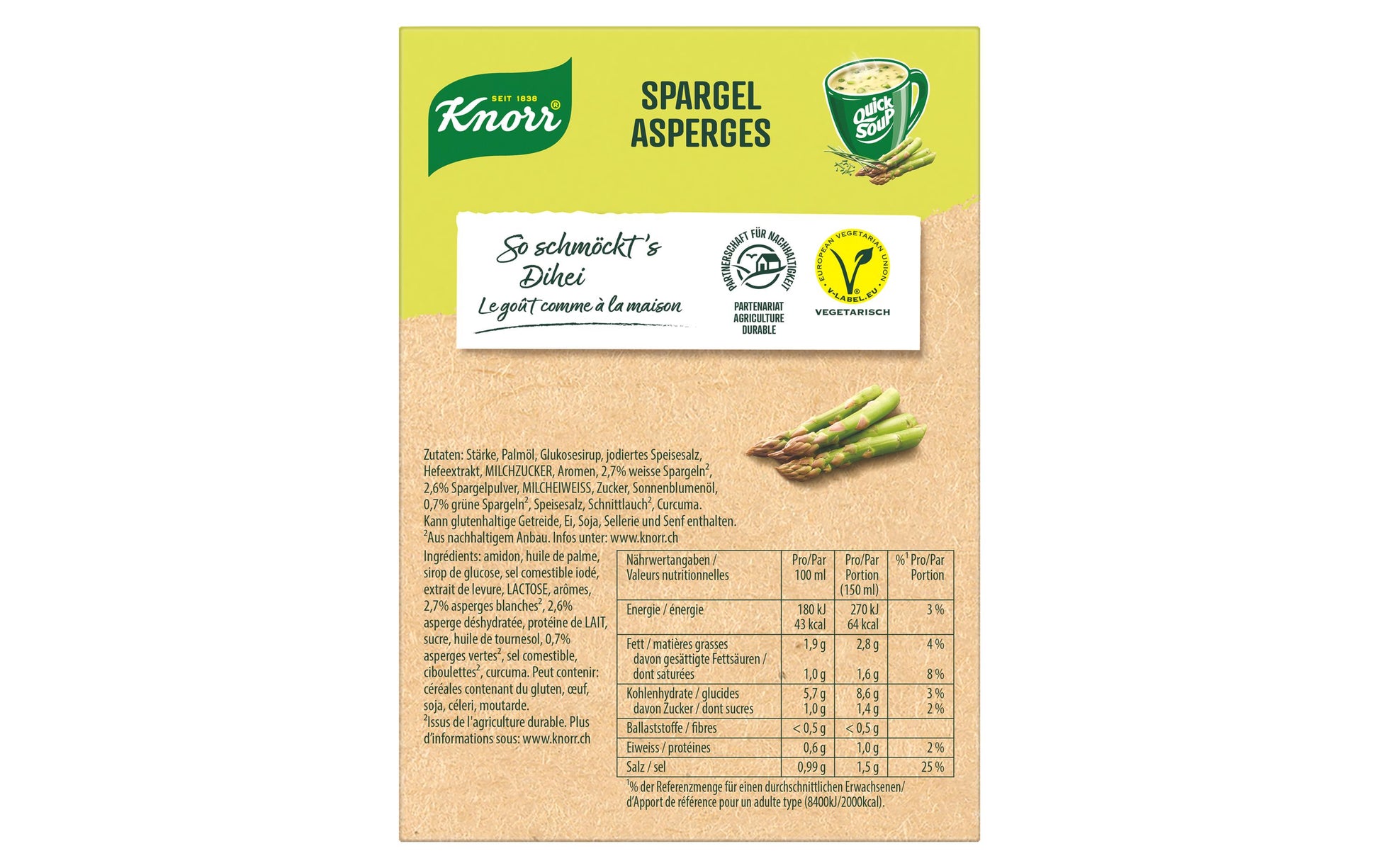 Knorr Spargelsuppe – 42 g