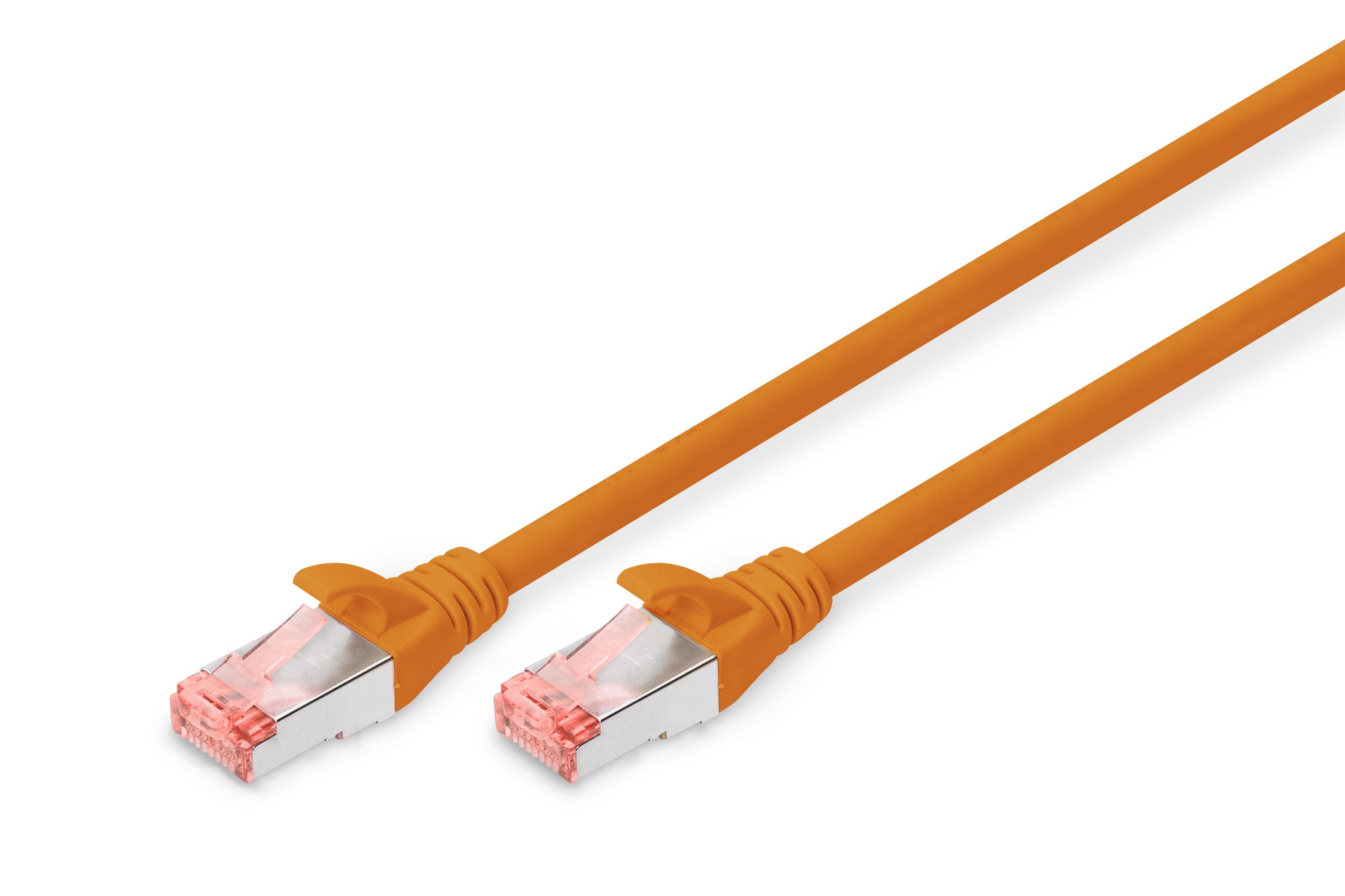 Digitus CAT 6 Patchkabel – 0,5 m, Orange, geschirmt