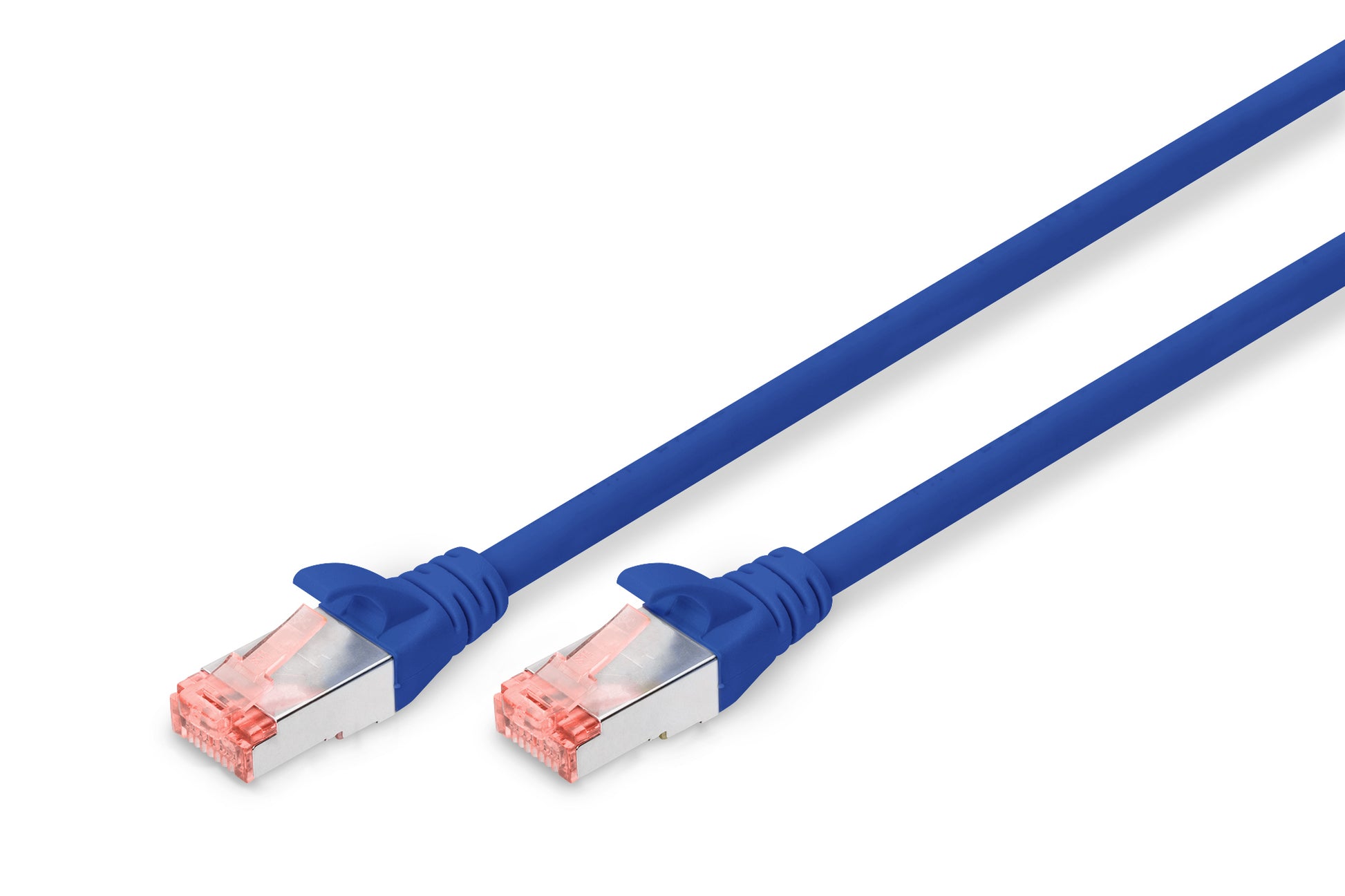 Digitus Patchkabel – 2 m, RJ45–RJ45, Blau, Cat6, S/FTP, LSZH – 1 Stk.