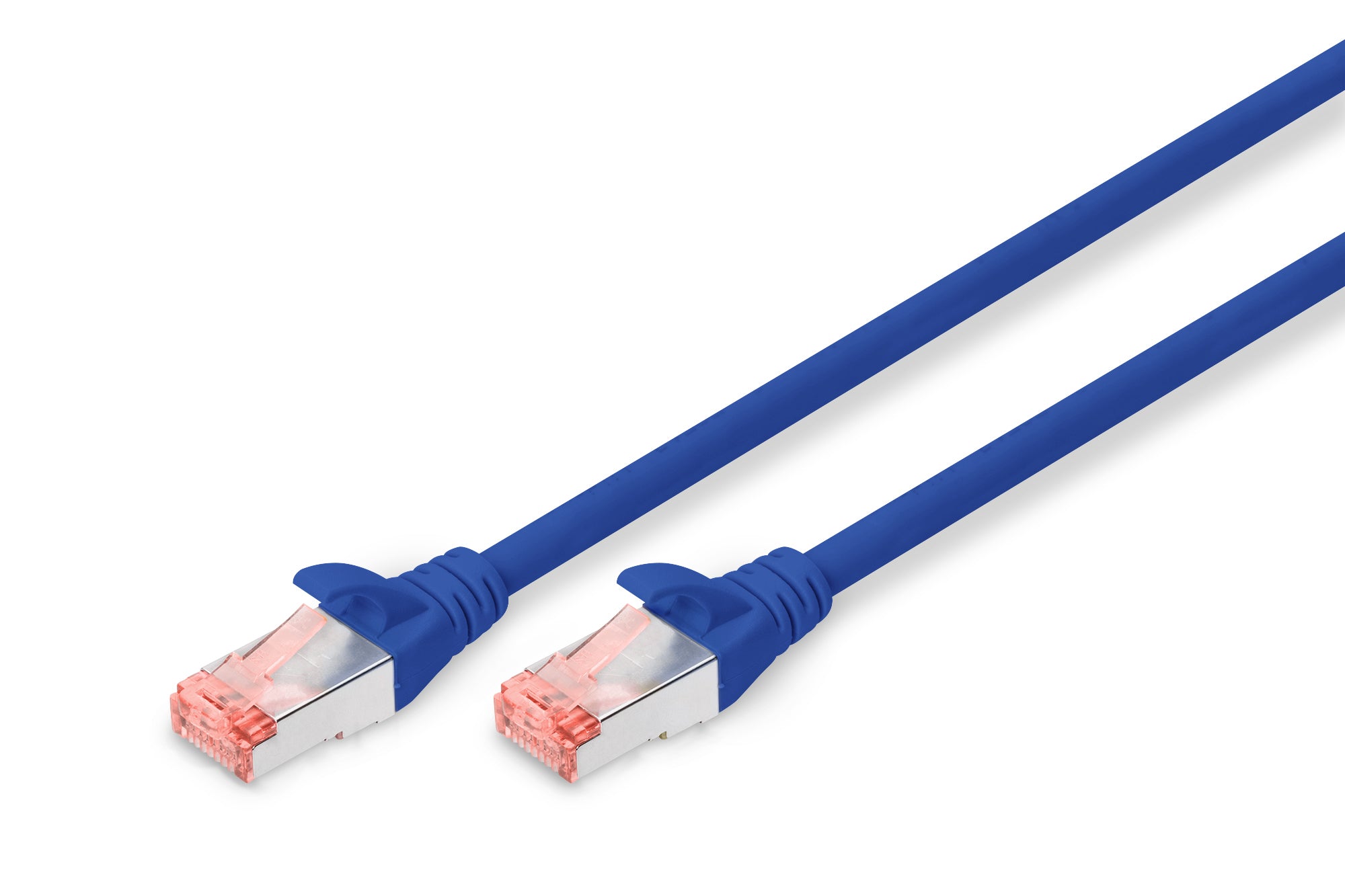 Digitus Patchkabel – 2 m, RJ45–RJ45, Blau, Cat6, S/FTP, LSZH – 1 Stk.