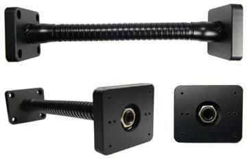 Brodit Flexibler Arm – 15 cm, AMPS-Platten beidseitig