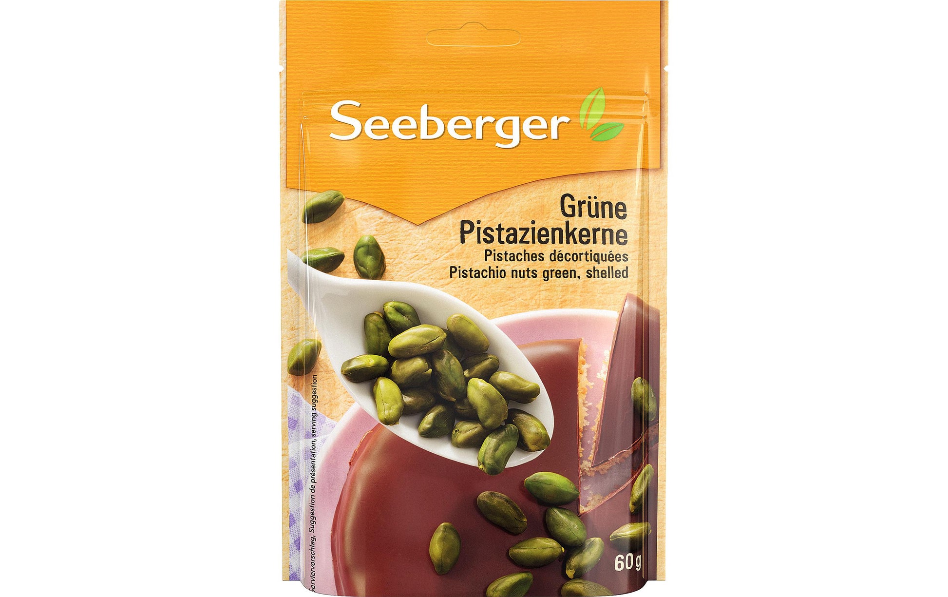 Seeberger Pistazienkerne, grün – 60 g