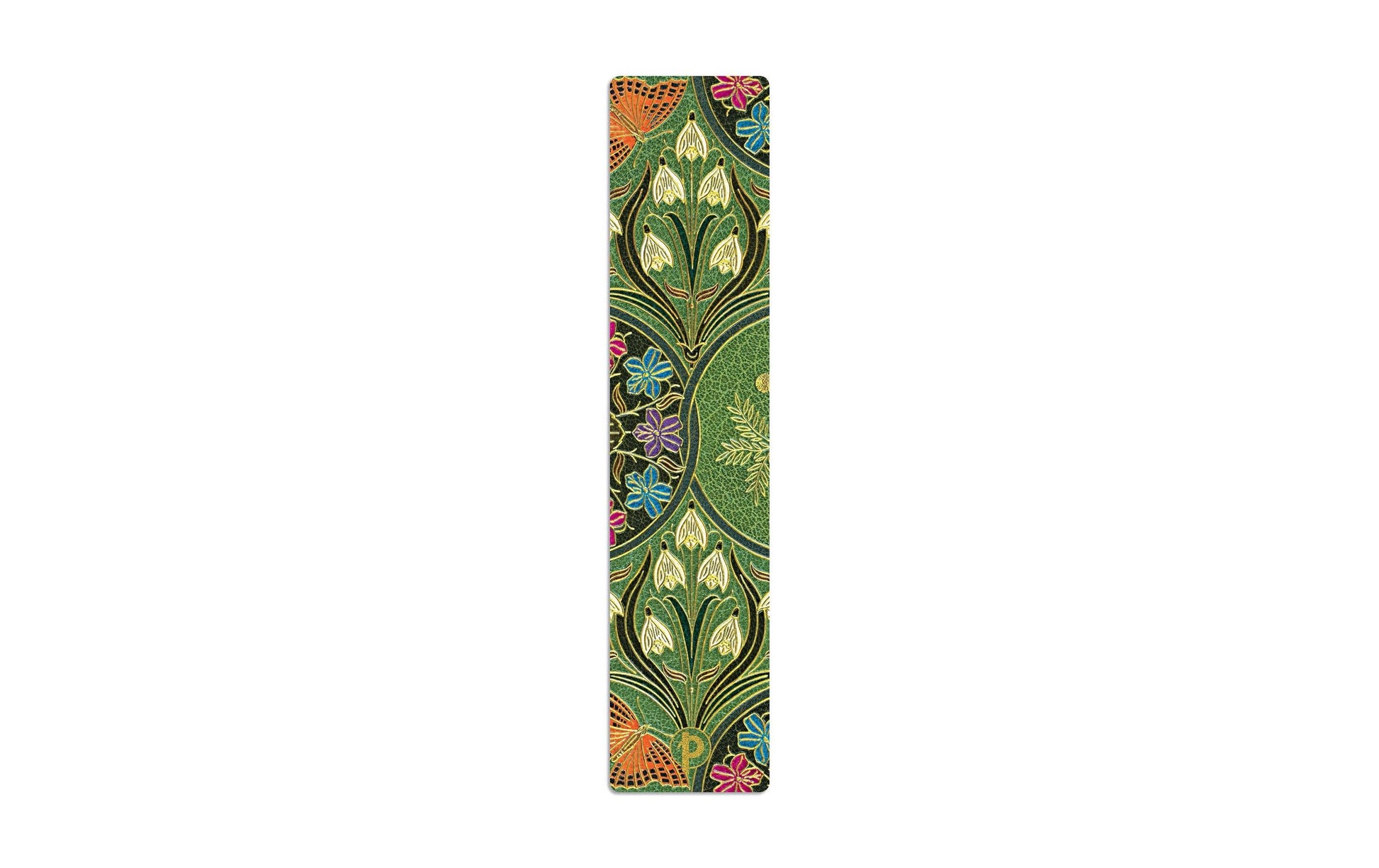 Paperblanks PA8154-8 – Lesezeichen, hart, Papier, Blühende Poesie, 40 × 185 mm, 1er Set
