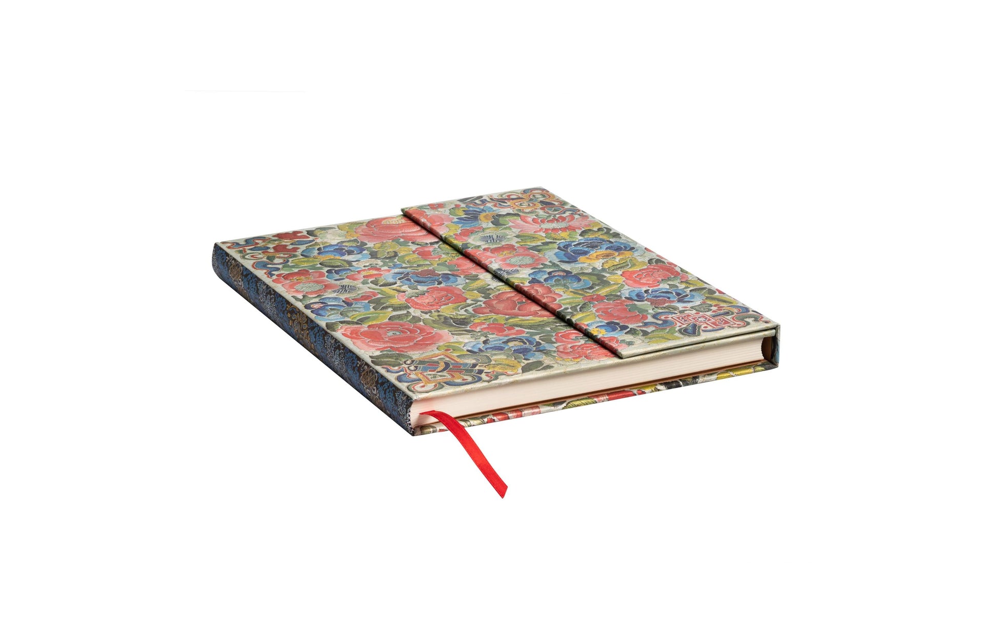Paperblanks Notizbuch – 180 × 230 mm – blanko – 144 Seiten – 120 g/m² – Hardcover, Lesezeichen, mehrfarbig