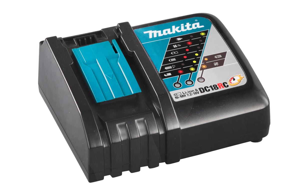 Makita LXT Akku- & Ladegerät-Set 18 V 5 Ah (90 Wh) – 2 Stk – für Makita LXT 18 V