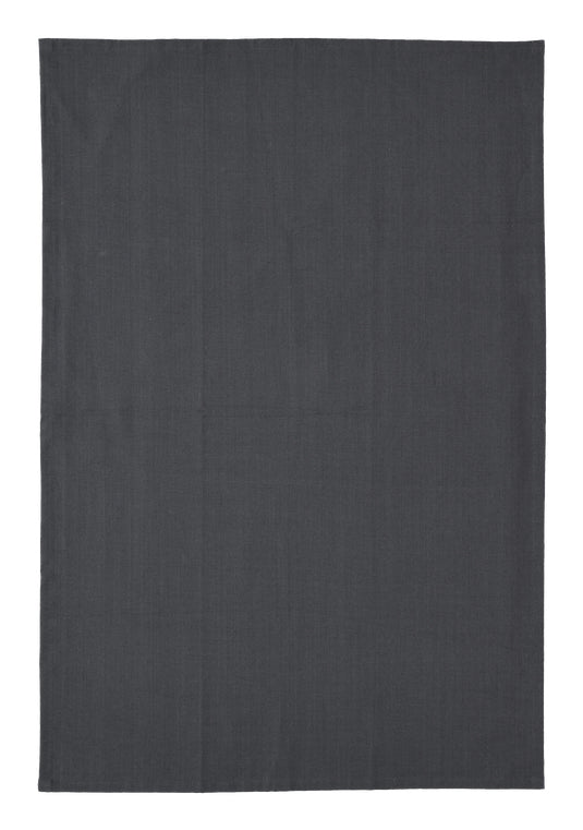 Södahl Harmony – Geschirrtuch 60 × 90 cm, Baumwolle (recycelt), Dunkelgrau
