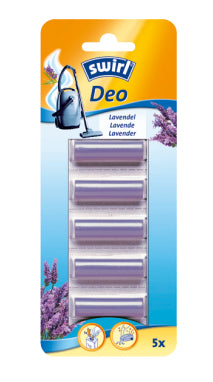 Swirl Staubbeutel Deo-Sticks Lavendel – 5 Stück, für Staubsauger-Staubbeutel